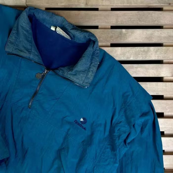 Reebok × Vintage Mens Pullover Anorak Vintage Reebok Size 42 Jacket Size US L / EU 52-54 / 3 - 2 Thumbnail
