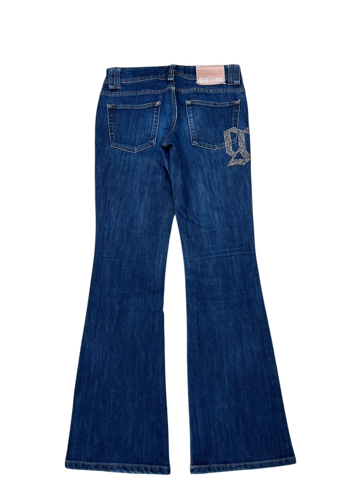 John Galliano Vintage John Galliano Stretch Denim Bootcut Jeans Size US 28 / EU 44 - 14 Thumbnail