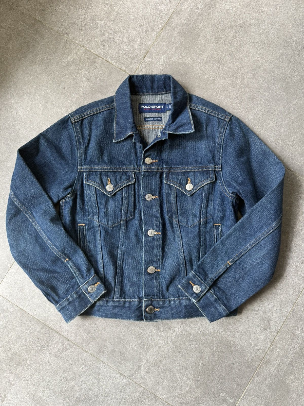 Polo Ralph Lauren Polo Ralph Lauren Polo Sport Denim Jacket Size US XS / EU 42 / 0 - 3 Thumbnail