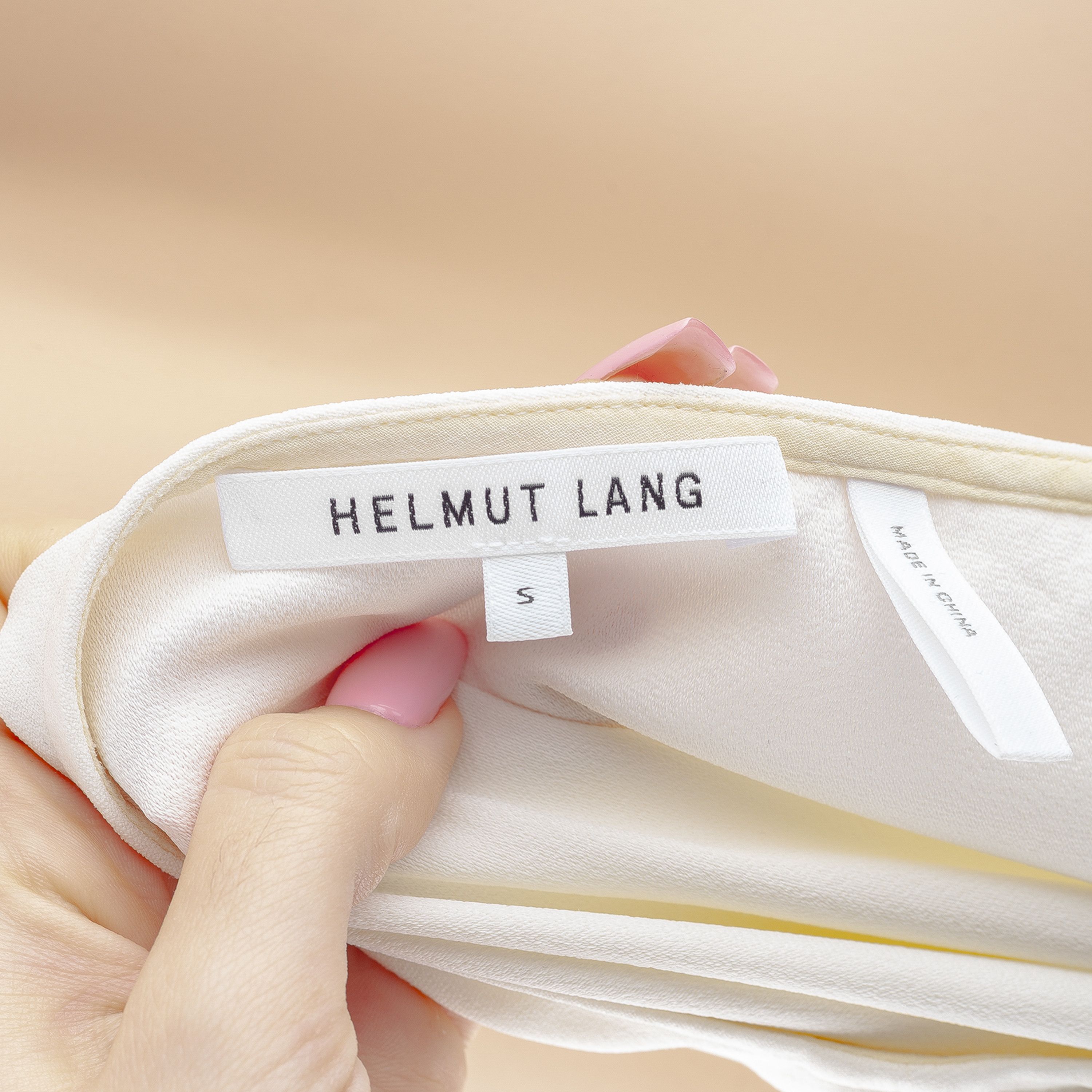 Helmut Lang Helmut Lang One Shoulder White Top Size S / US 4 / IT 40 - 4 Thumbnail