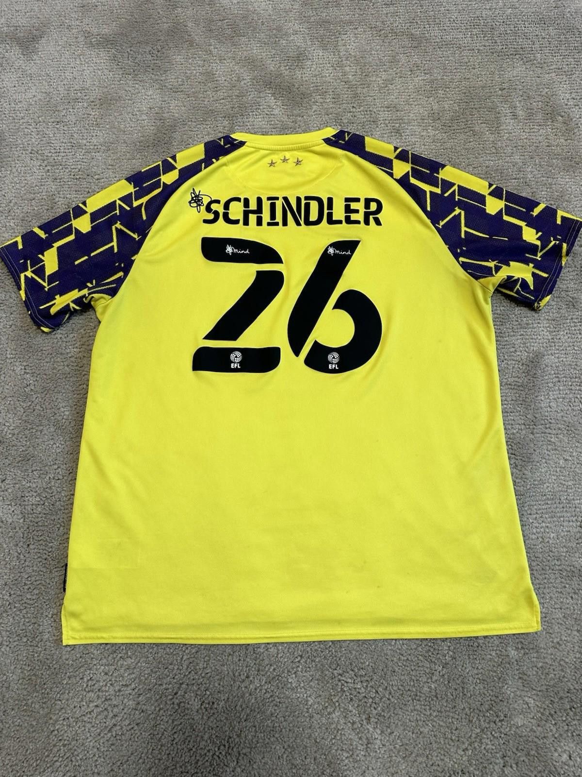 Umbro SHINDLER #26 Umbro Huddersfield 2020 Football Shirt Jersey Size US XXL / EU 58 / 5 - 6 Thumbnail