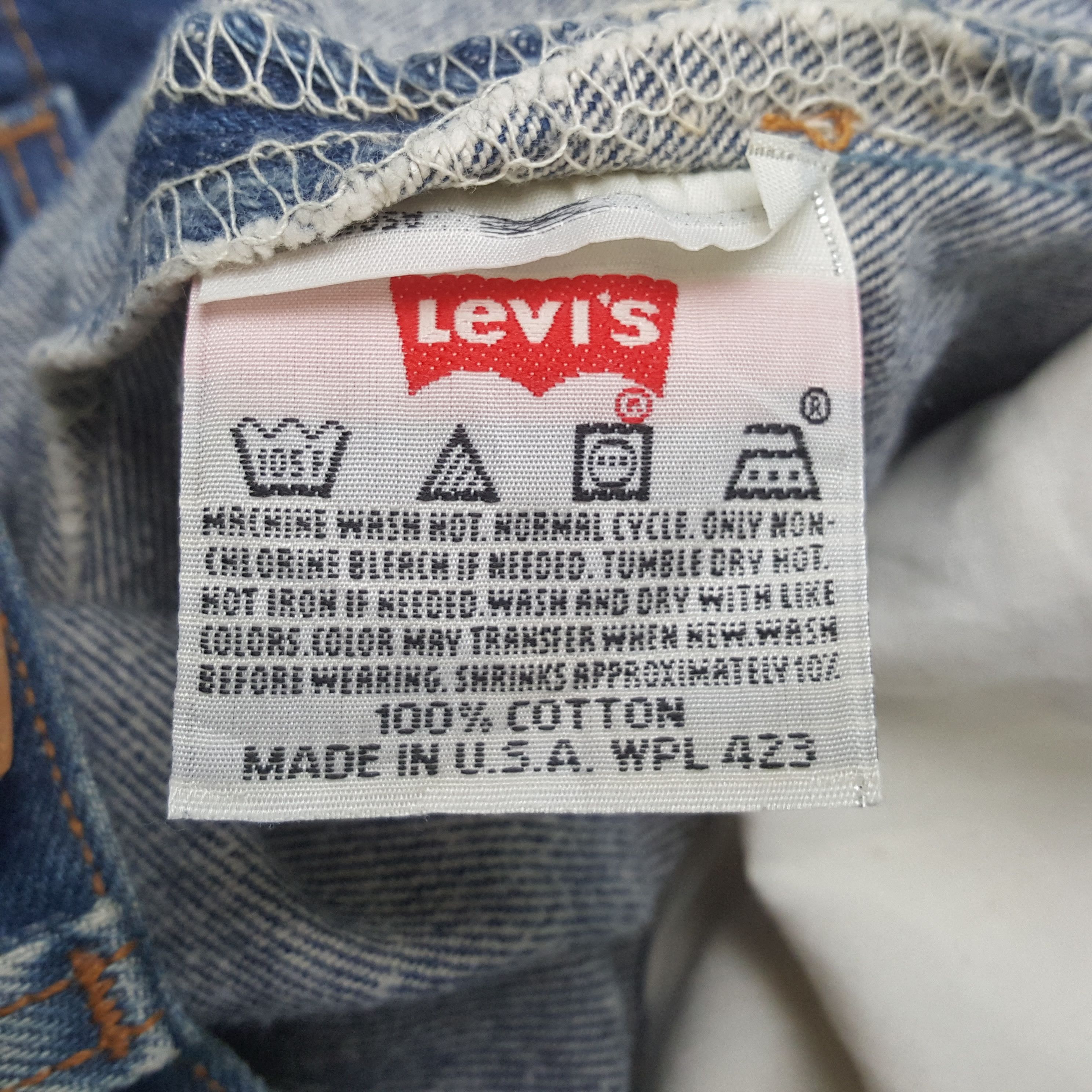 Levi's Levis 501 Streetwear Style Jeans RR17 Size US 30 / EU 46 - 13 Thumbnail