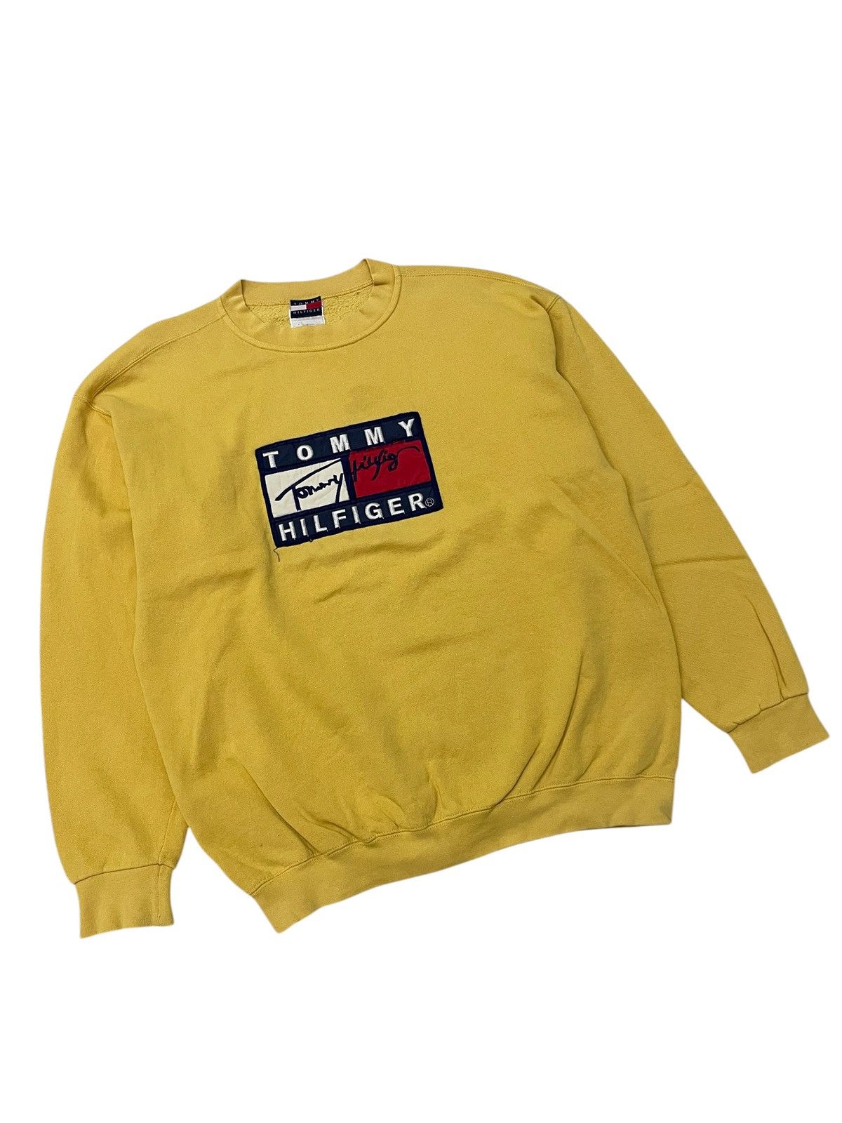 Tommy Hilfiger Vintage TOMMY HILFIGER Sweatshirt Size US L / EU 52-54 / 3 - 6 Thumbnail