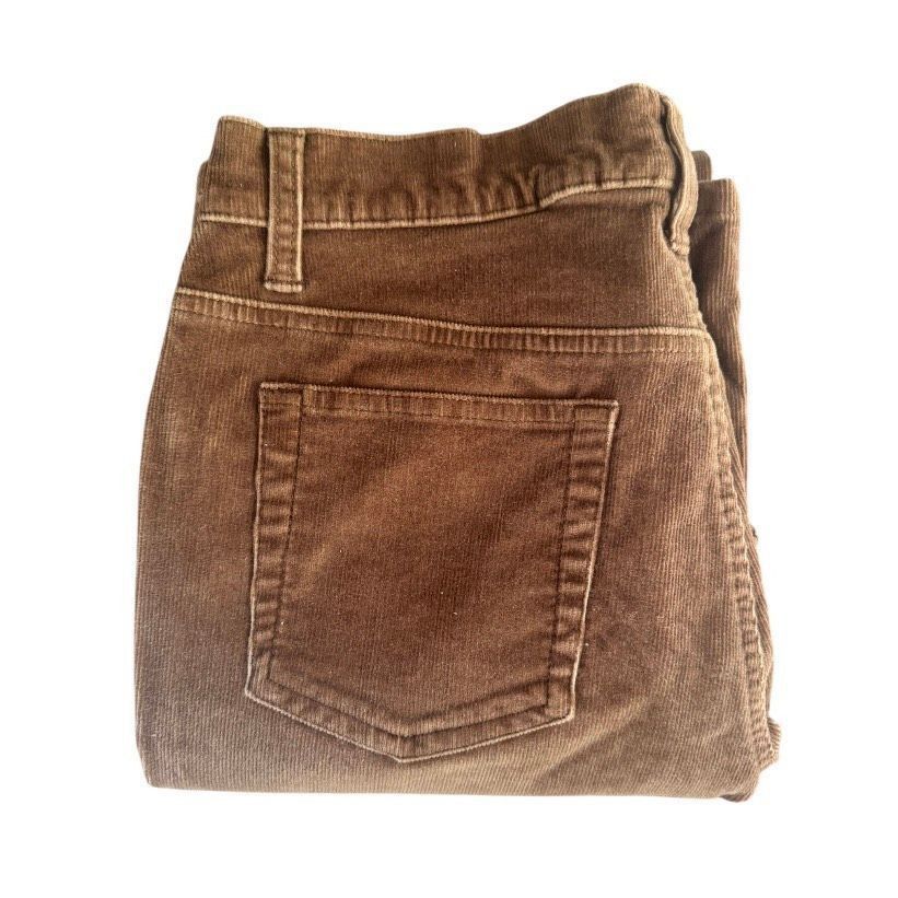 Sonoma Sonoma Brown Corduroy Pants – Size 6 Average Size 28" / US 6 / IT 42 - 3 Thumbnail