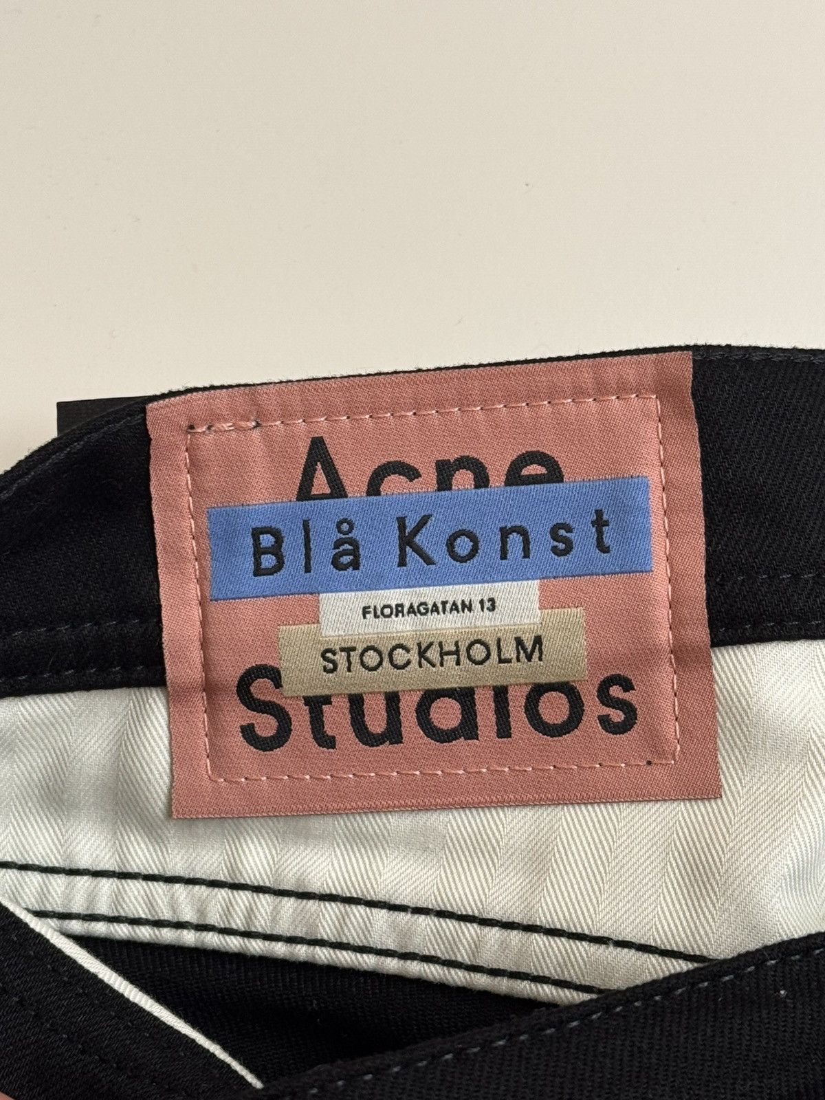 Acne Studios Acne Studios Cotton Jeans Black, 30Y176-141 stockholm Size US 31 - 2 Thumbnail