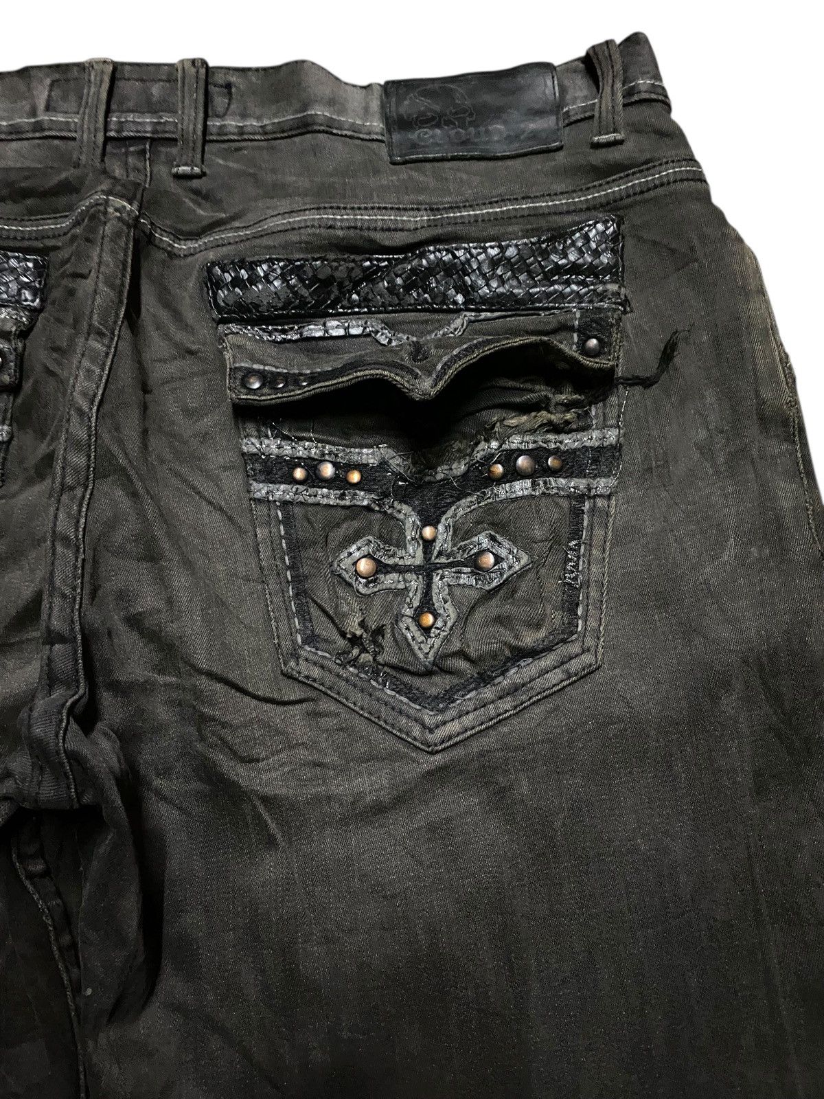 Seditionaries Vintage Japanese Brand Cloud 72 Cross Pocket Slim Fit Jeans Size US 38 / EU 54 - 8 Thumbnail