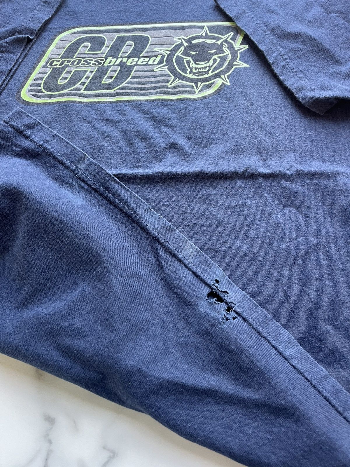Band Tees × Vintage Vintage CB Crossbreed Metal Band 1996’s Tshirt Size US XXL / EU 58 / 5 - 8 Thumbnail