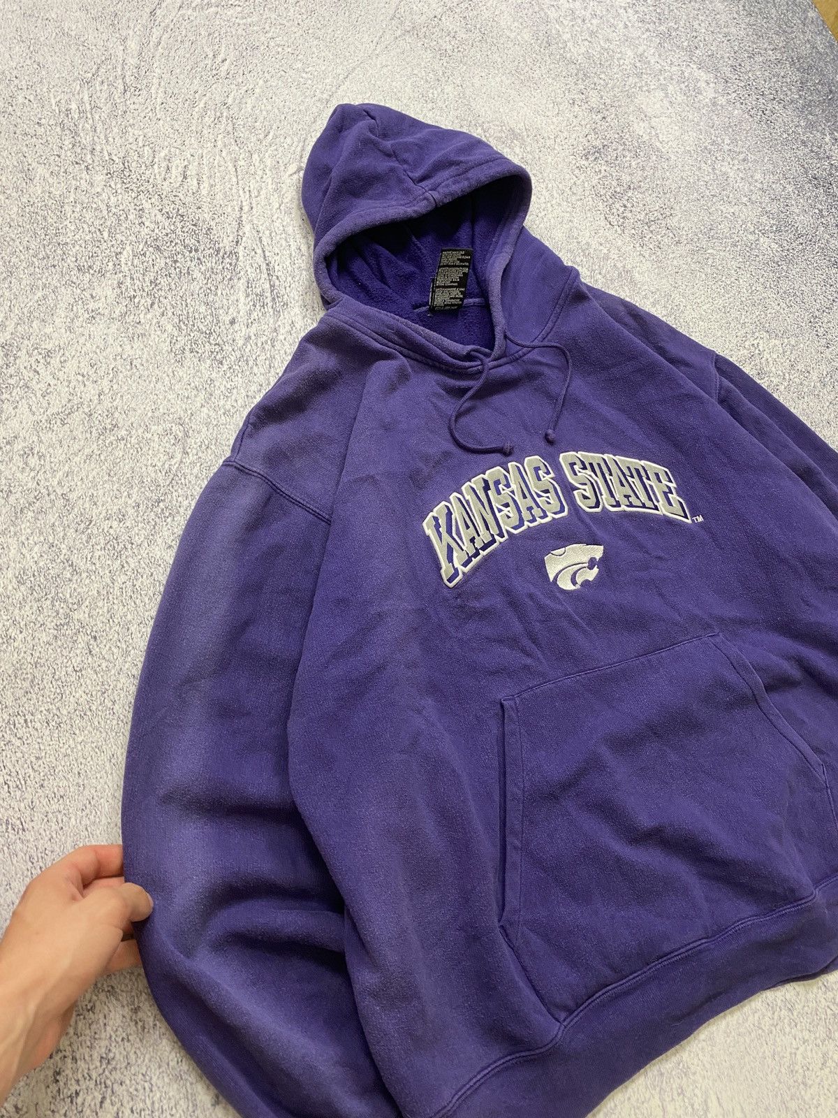 Starter × Vintage Vintage 90s Starter Kansas State University Pullover Hoodie Size US XL / EU 56 / 4 - 5 Thumbnail