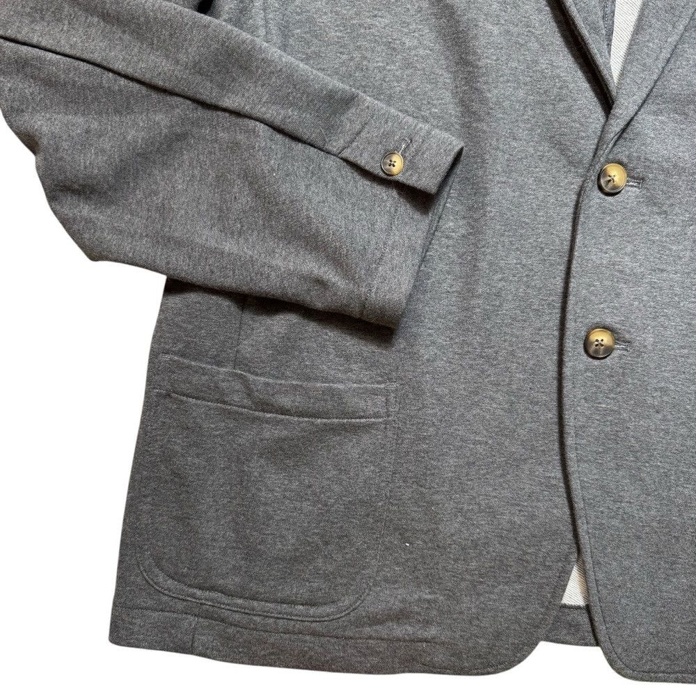 William Rast NWT New William Rast Ponte Knit Cotton Grey Blazer Size XXL Size 54R - 4 Thumbnail
