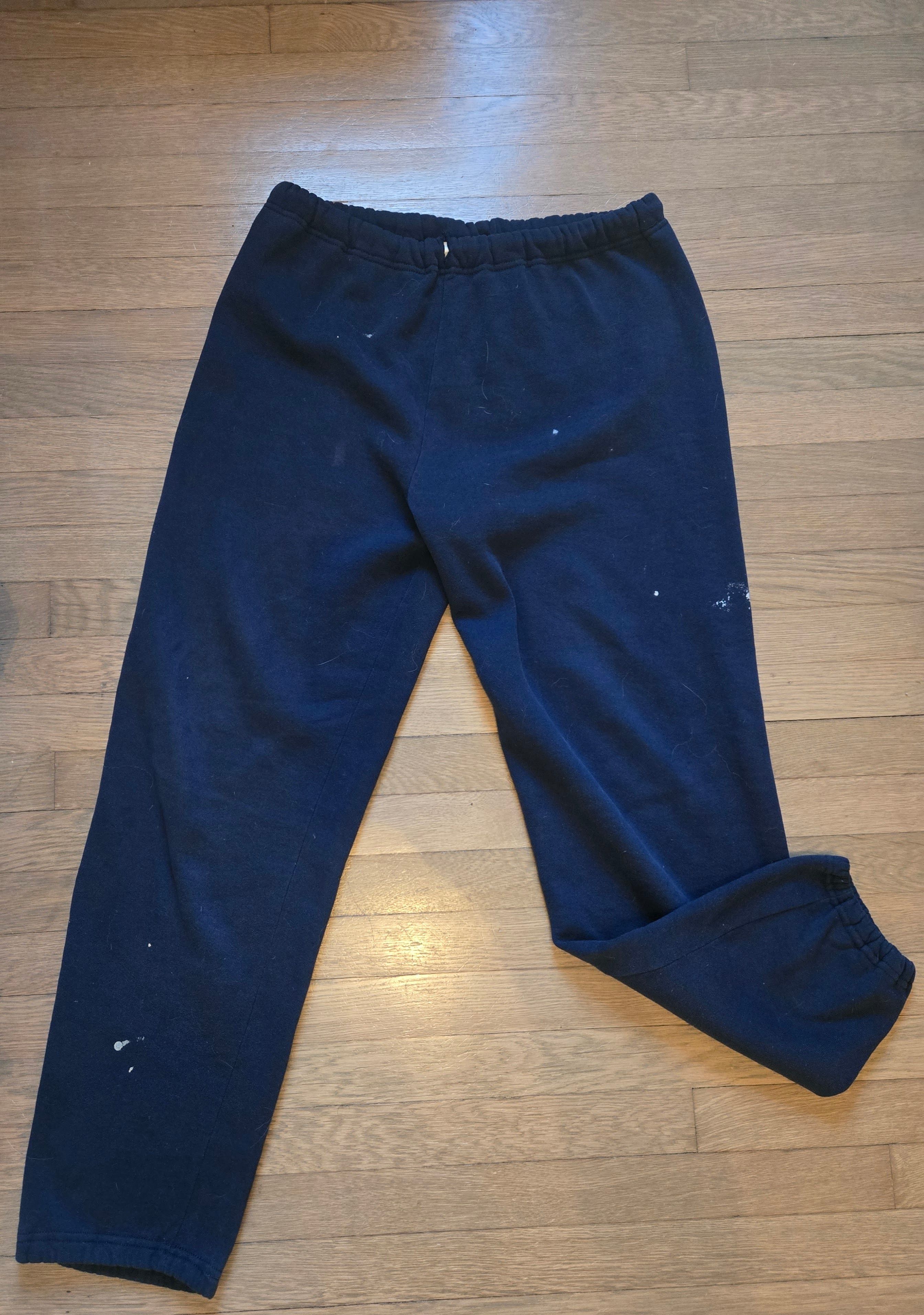 Russell Athletic Navy Russel Athletic Sweatpants - Painter/Distressed Size US 36 / EU 52 - 1 Thumbnail