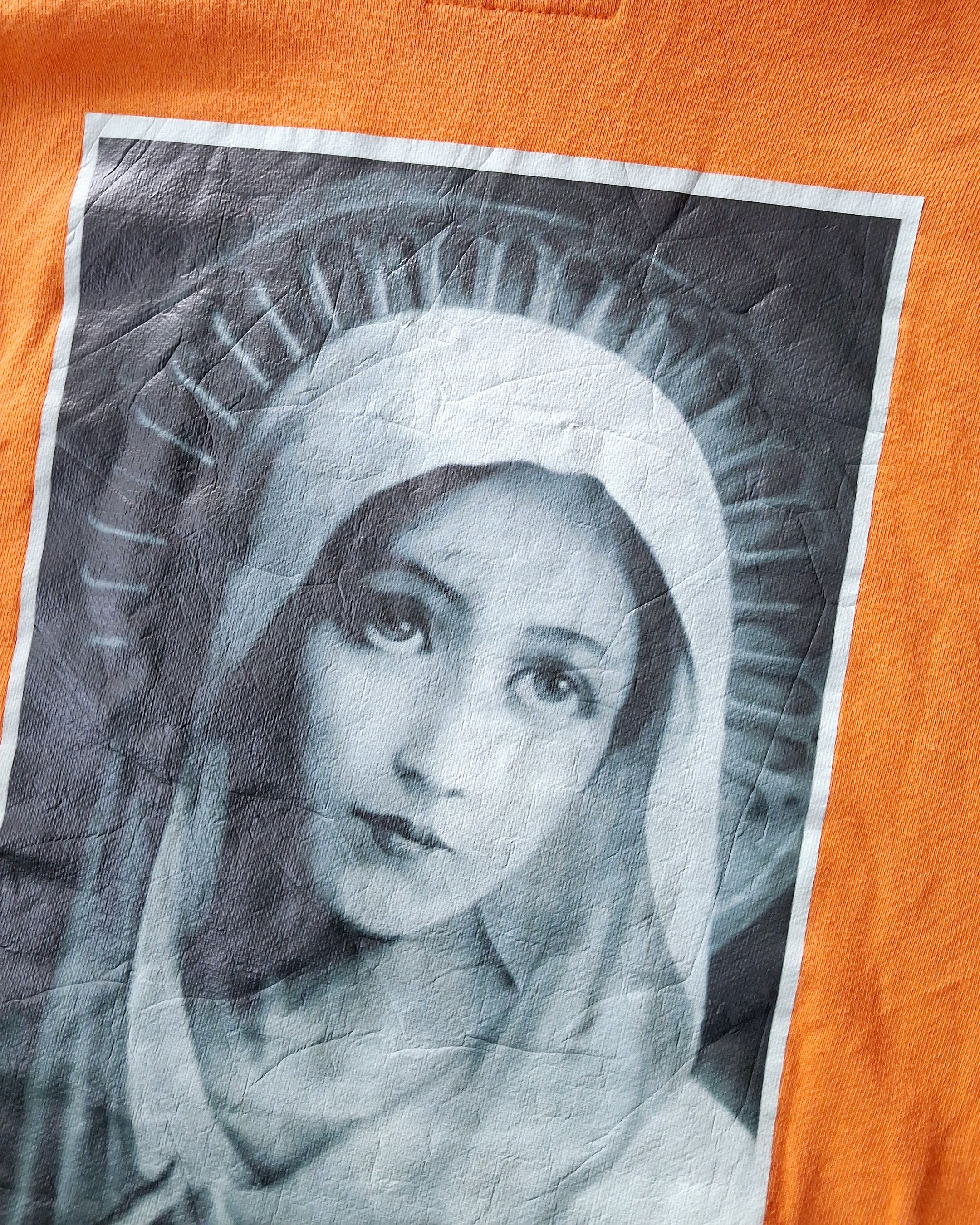 Vintage SAINTPAIN WORKS IDEAL HOOD LS ORANGE 2017 Size US XL / EU 56 / 4 - 3 Thumbnail
