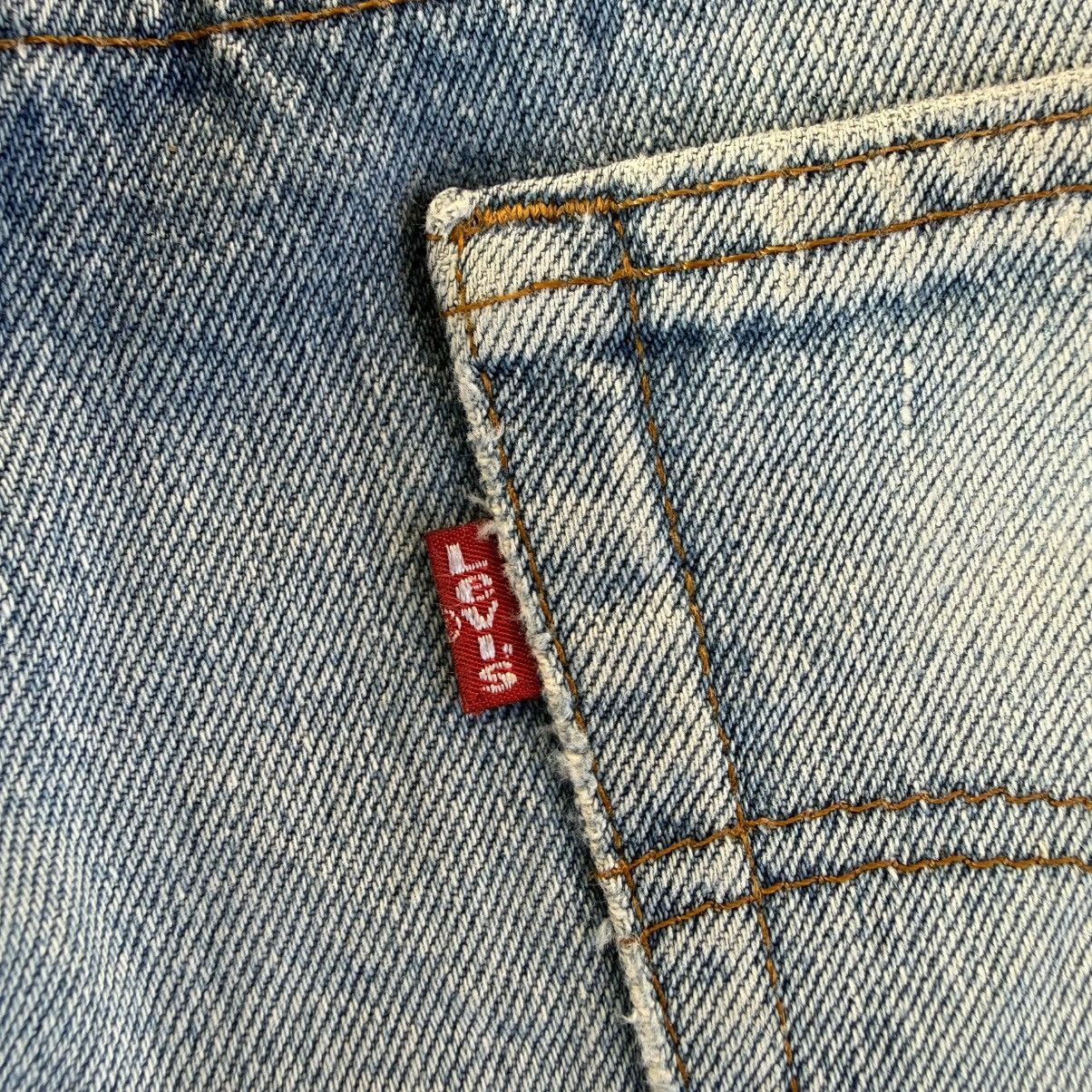 Levi's Vintage Clothing W30x30 Vintage Levi's 701 USA Faded Button Fly Denim Jean Size US 30 / EU 46 - 13 Thumbnail