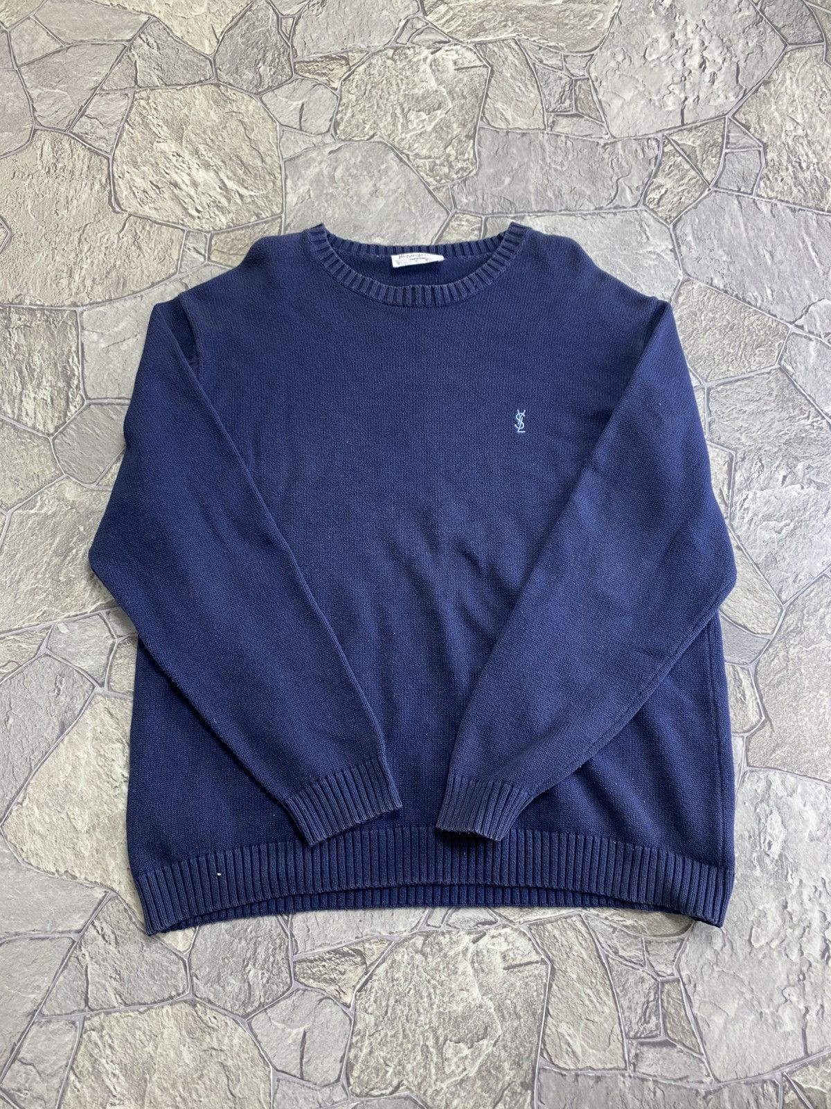 Yves Saint Laurent Vintage YSL Yves Saint Laurent Sweater Size US L / EU 52-54 / 3 - 1 Thumbnail