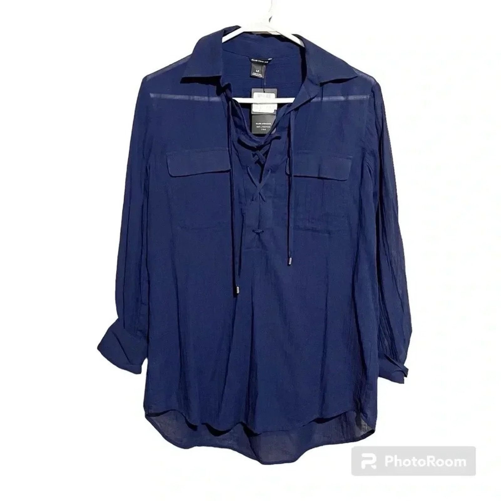 Club Monaco Club Monaco Elizabina Blue Popover Chemise Tunic S NWT Size S / US 4 / IT 40 - 1 Thumbnail