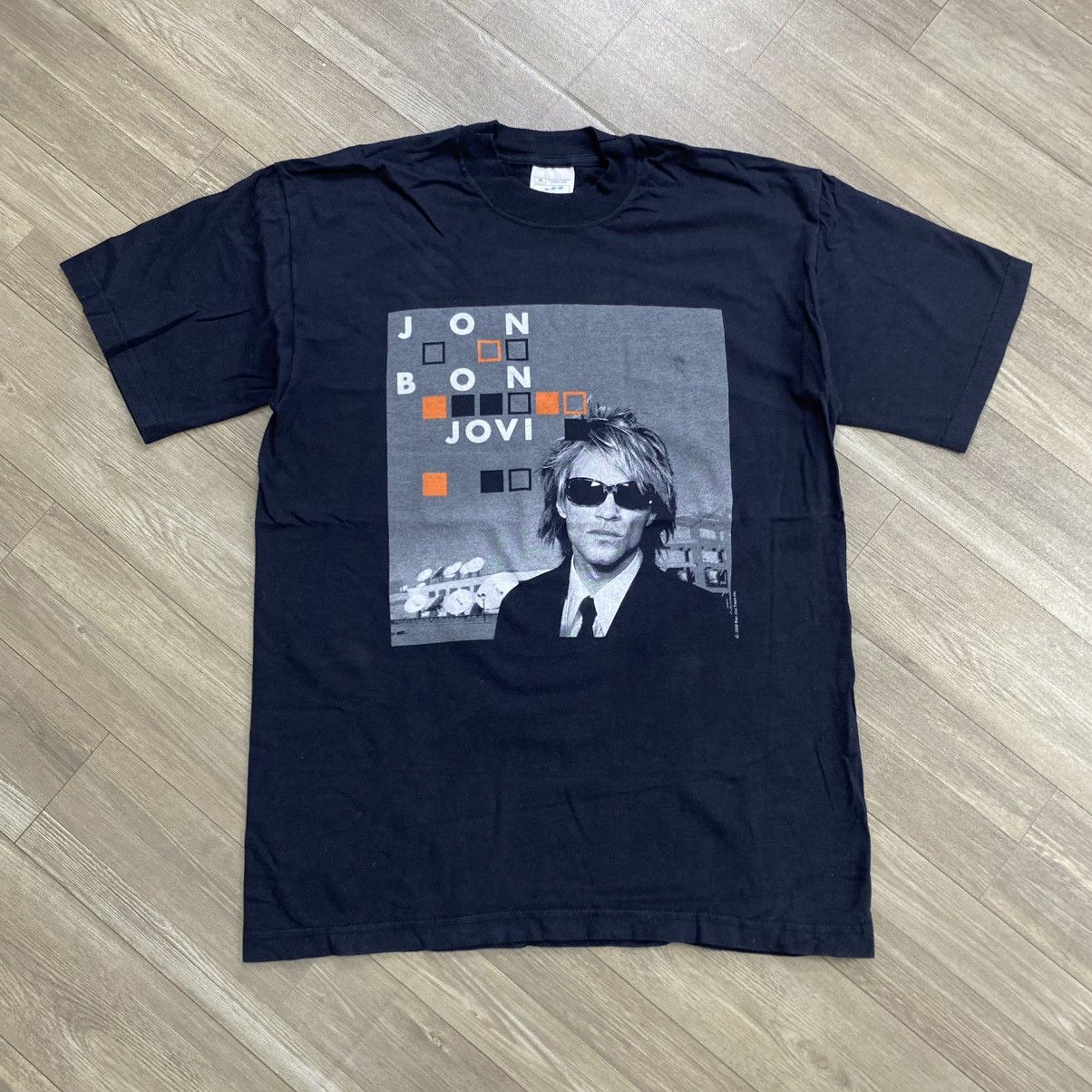 Band Tees Vintage Bon Jovi Crush Tour 2000 Live Band Tee Screen Star M Size US M / EU 48-50 / 2 - 1 Thumbnail