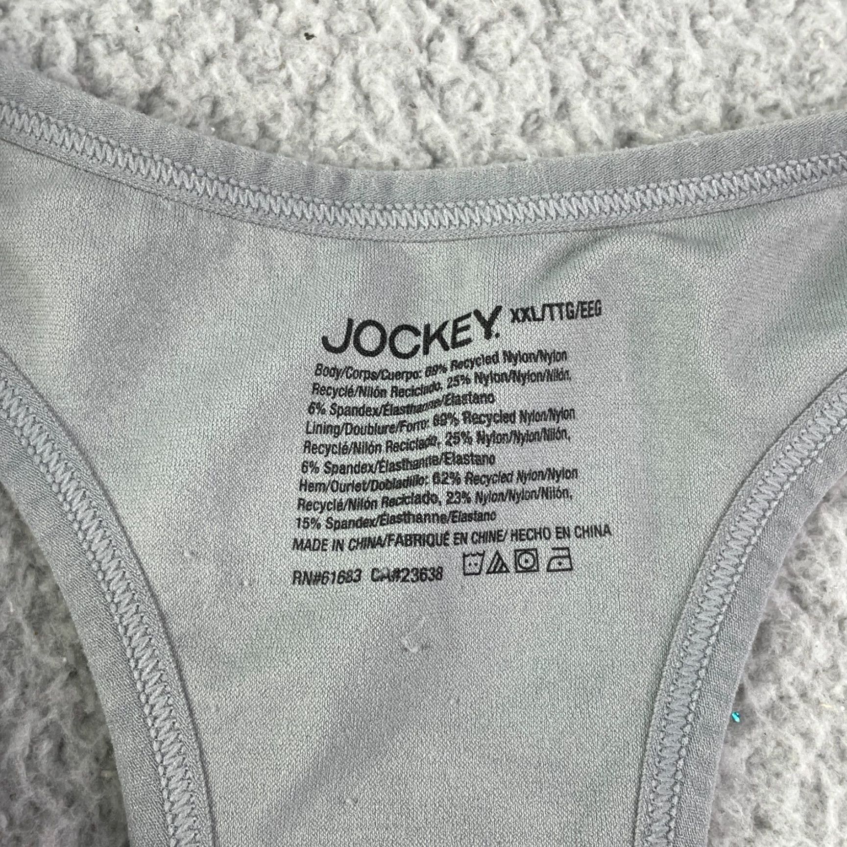 Jockey Jockey Giam Sports Bra LOT of 2 Women XXL Sportswear Size ONE SIZE - 4 Thumbnail