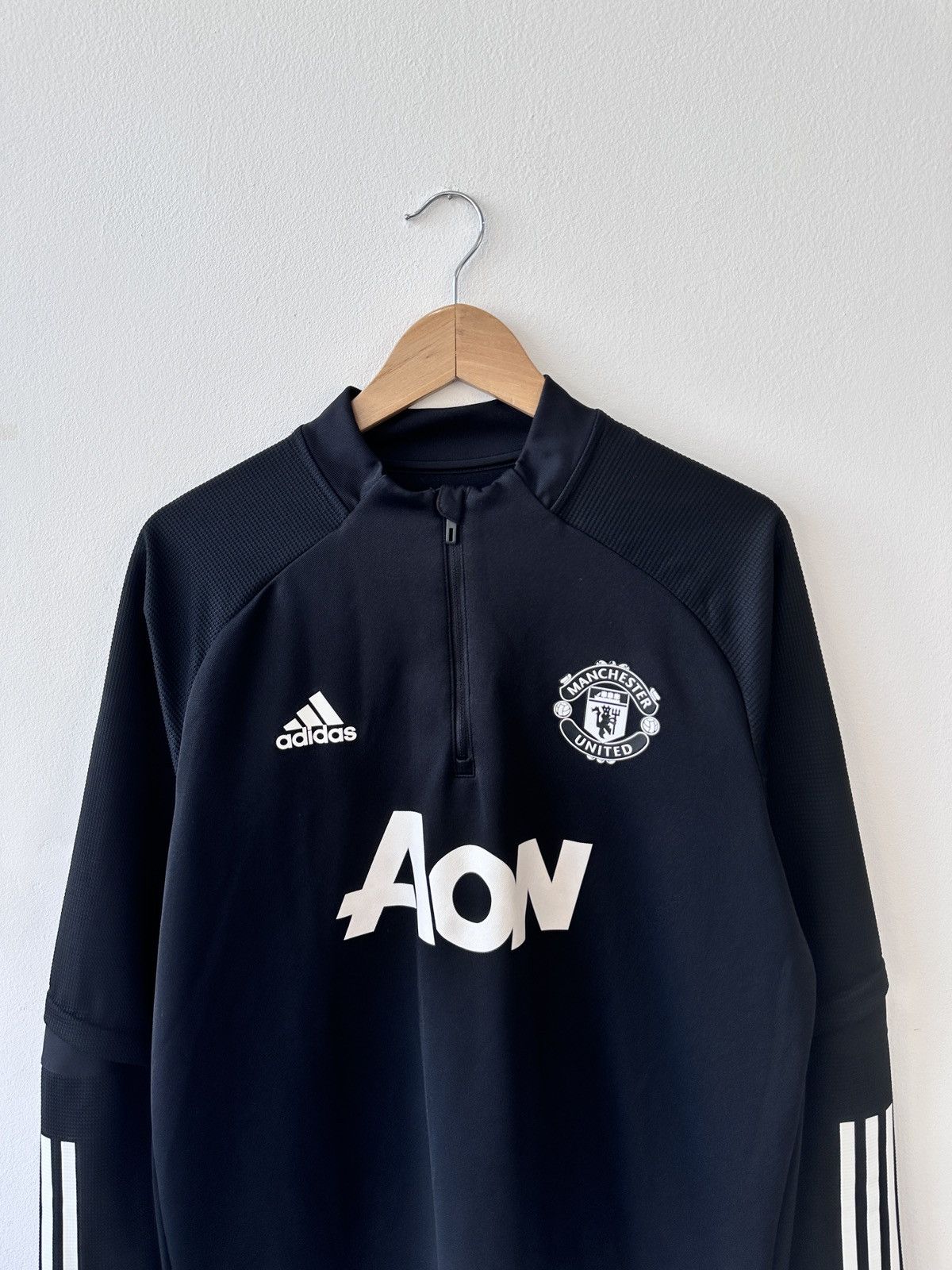 Adidas Adidas Manchester United 20/21 Training Top Quarter Zip L Size US L / EU 52-54 / 3 - 6 Thumbnail