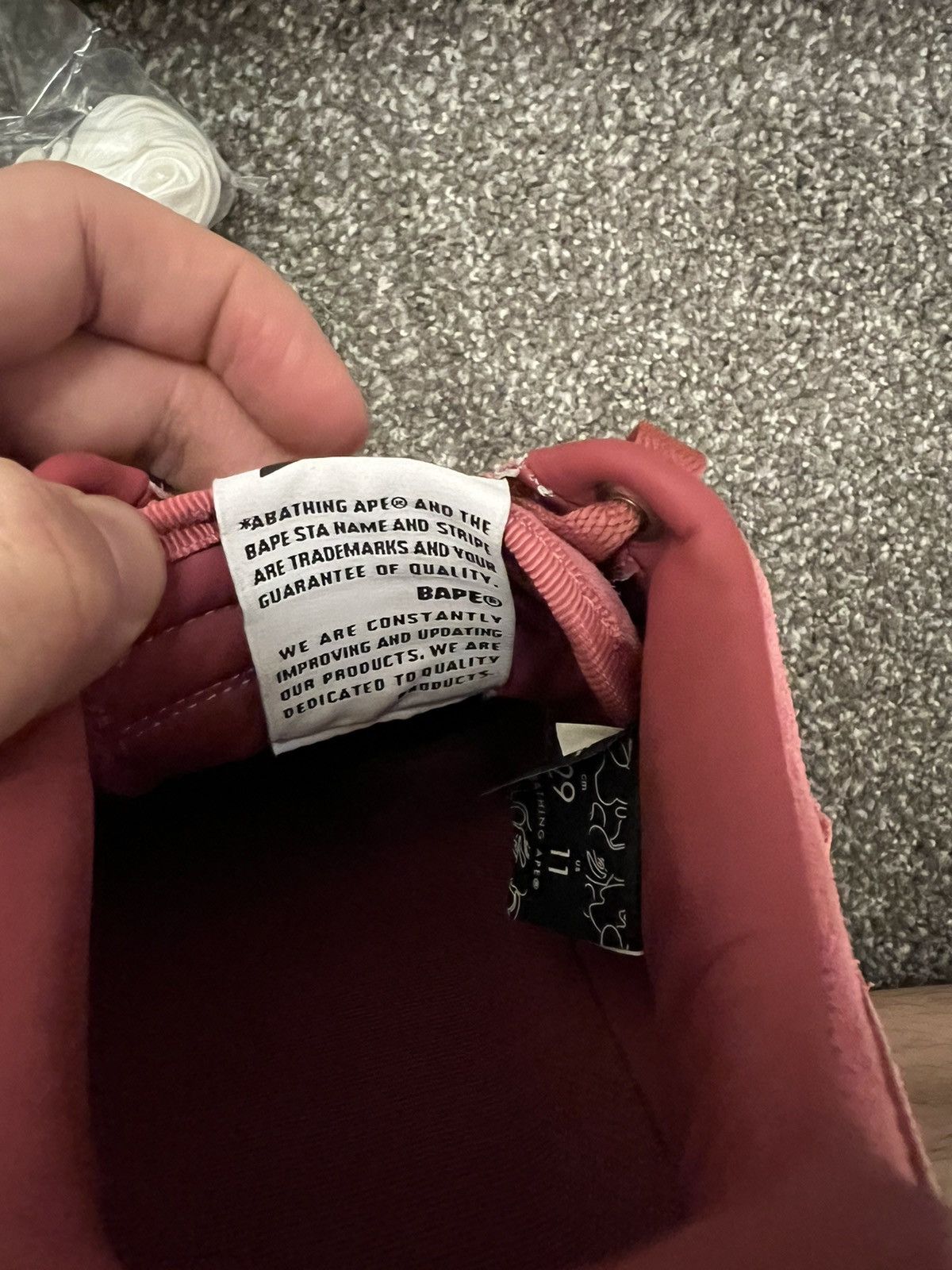 Bape Bape Suede Sta Low Size US 11 / EU 44 - 11 Thumbnail