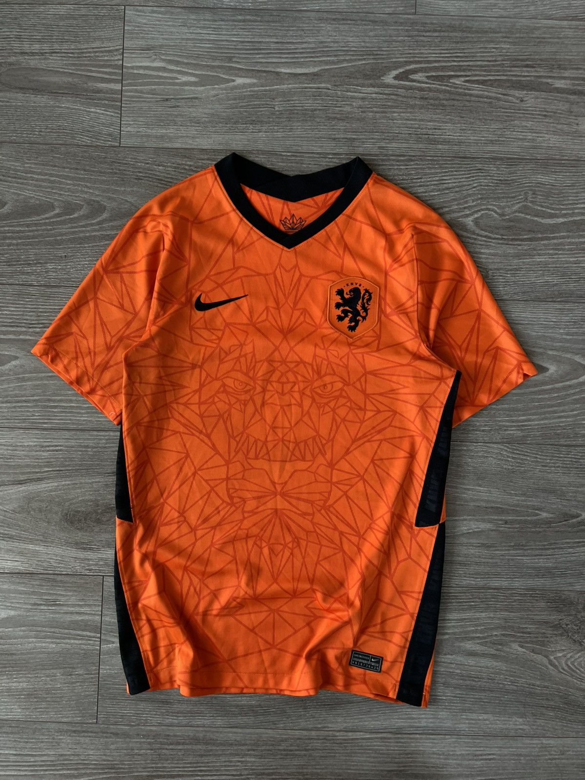 Nike Nike Netherlands KNVB Home Football Lion Jersey T-Shirt Size US S / EU 44-46 / 1 - 5 Thumbnail