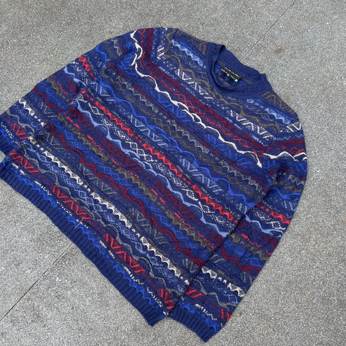 Coogi × Vintage Crazy Vintage Coogi 3D Cable Knit Sweater Size US XS / EU 42 / 0 - 2 Thumbnail