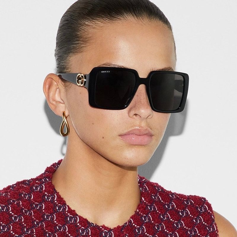 Gucci New, GUCCI Sunglasses GG1692S 001 Authentic Size ONE SIZE - 5 Thumbnail