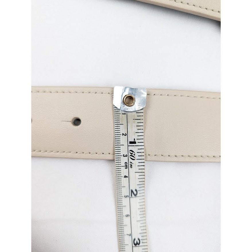 Amiri o1rshd1 Size: 80cm / 4cm Reversible Belt in Birch/Black Size 32 - 8 Thumbnail