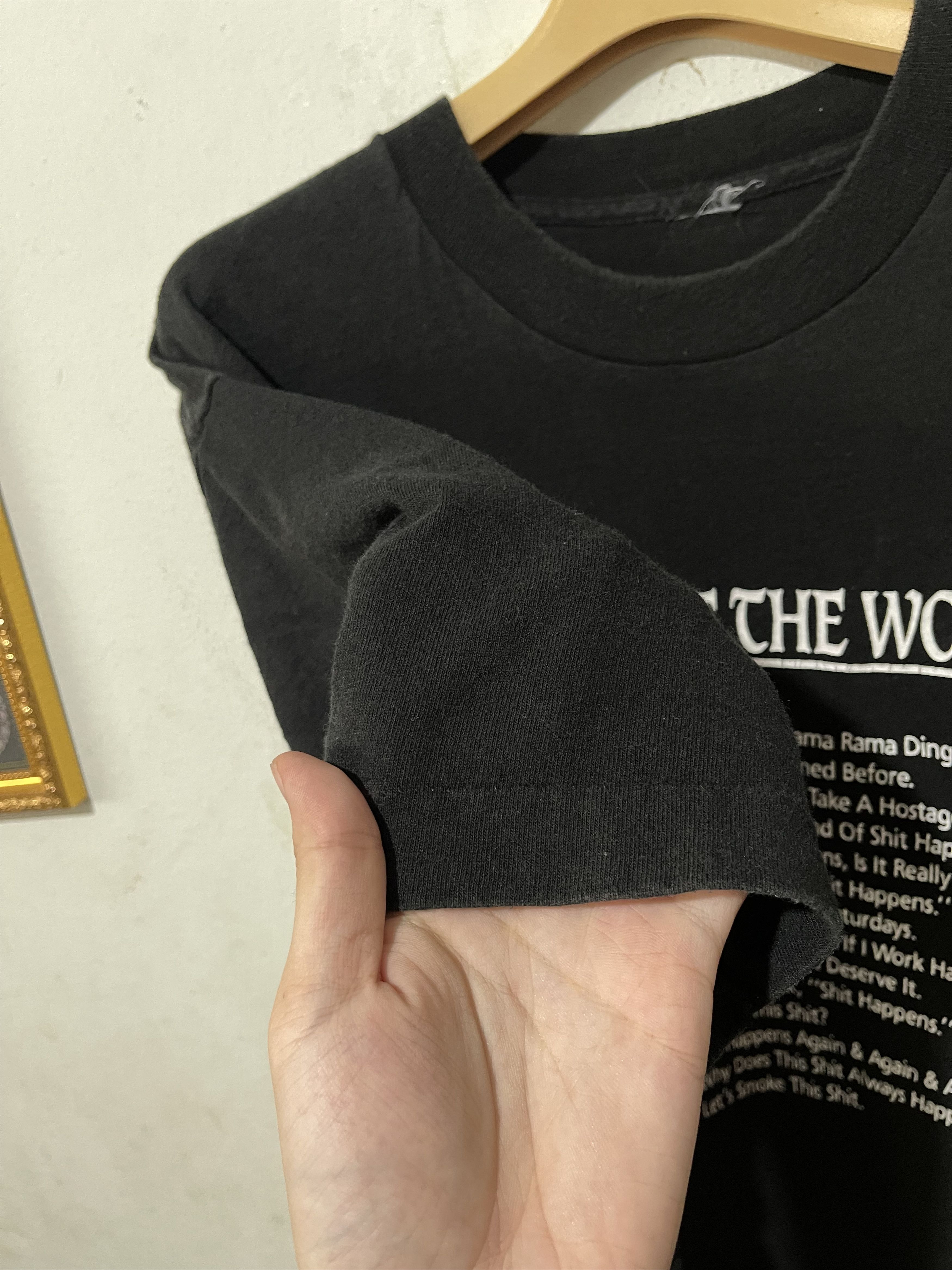 Vintage Vintage 90s Religions of The World Shirt Size US XL / EU 56 / 4 - 4 Thumbnail