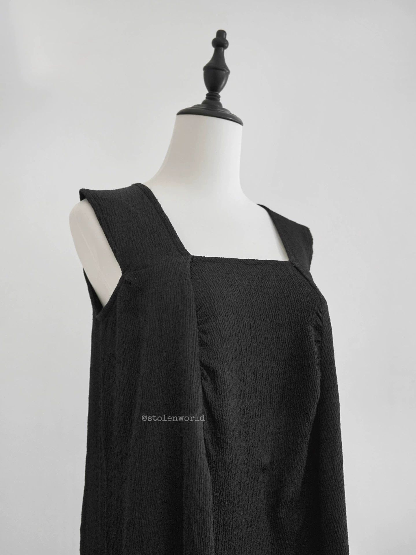 Y's Yohji Yamamoto Y's 80s Initial Rayon Dress One size Size M / US 6-8 / IT 42-44 - 2 Thumbnail
