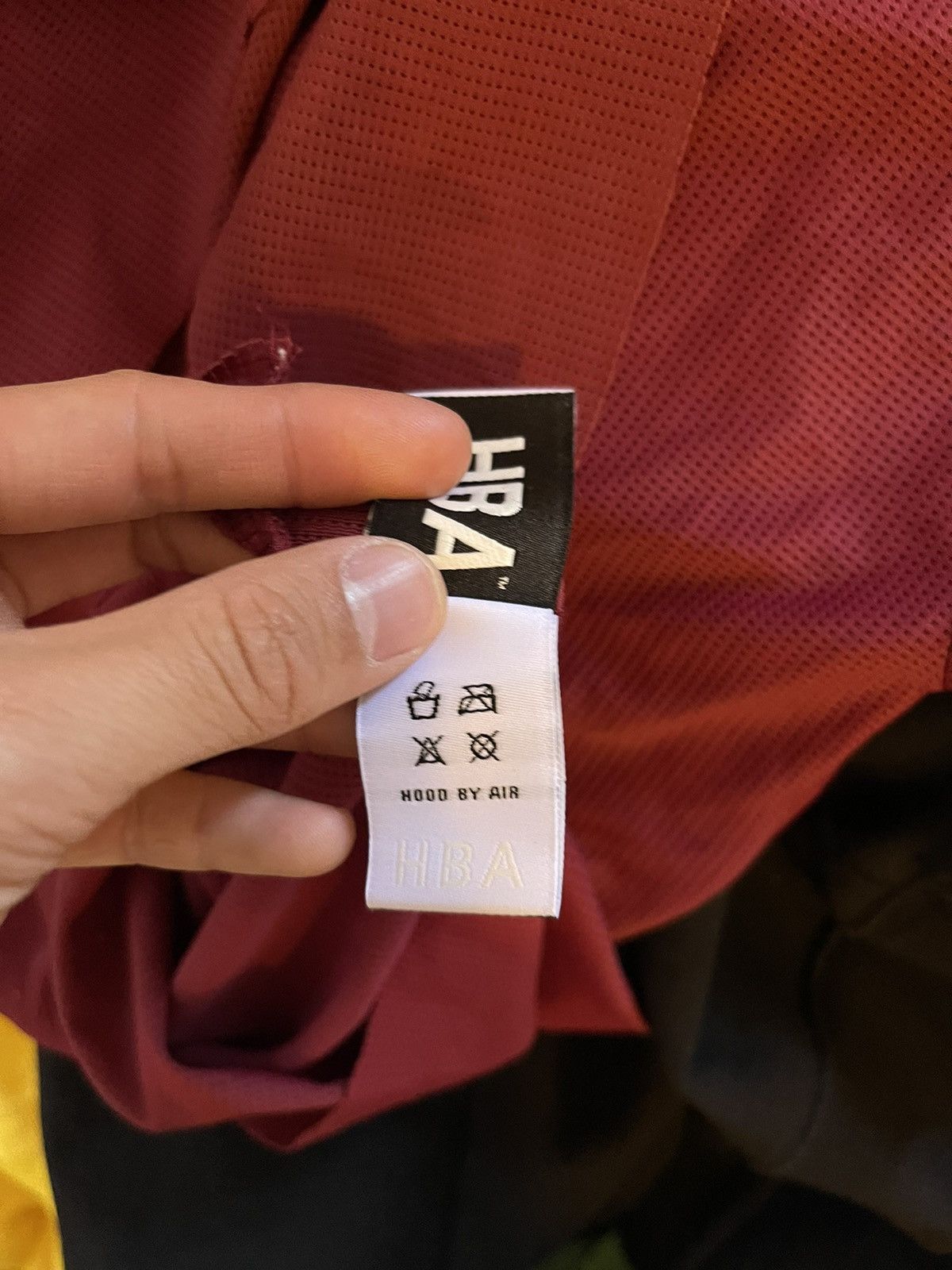 Hood By Air Hood by air SS17 airness burgundy shirt Size US S / EU 44-46 / 1 - 5 Thumbnail