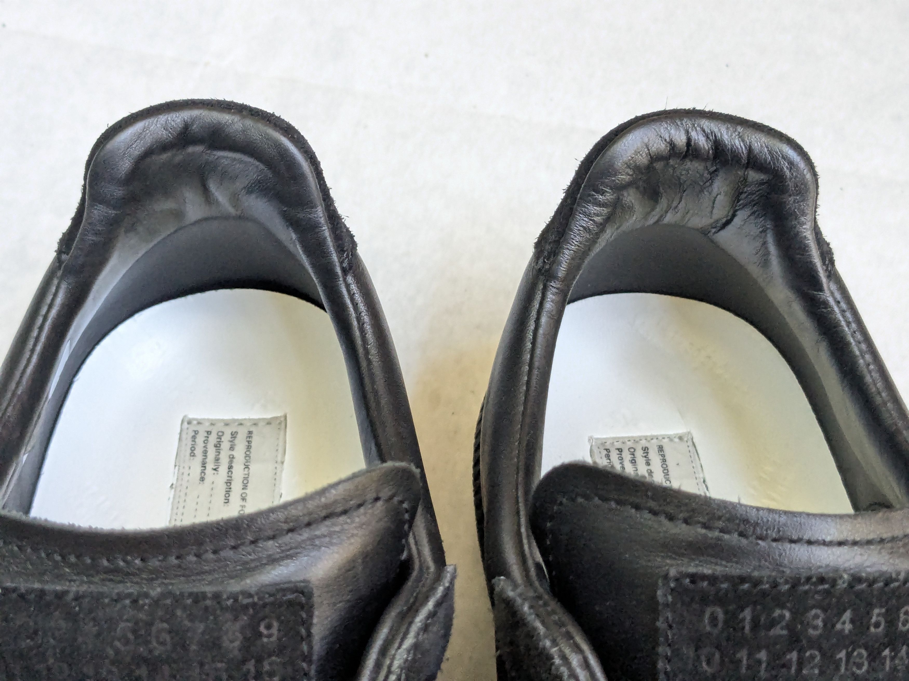 Maison Margiela Maison Margiela Replica GAT Black 12 45 Low Tops Size US 12 / EU 45 - 7 Thumbnail