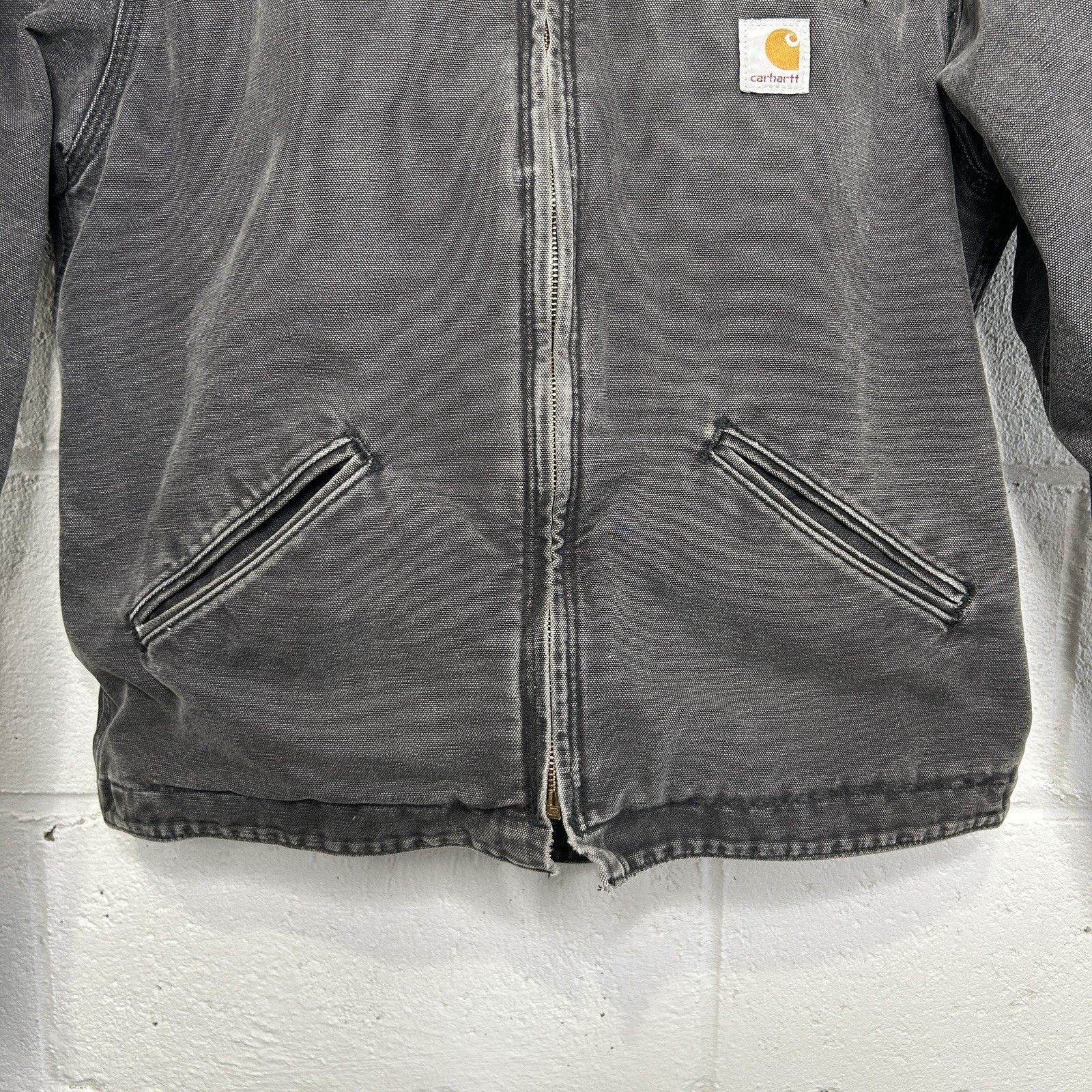 Carhartt Carhartt Sherpa-Lined Hooded Detroit Jacket “Black” WJ141 Size M / US 6-8 / IT 42-44 - 4 Thumbnail