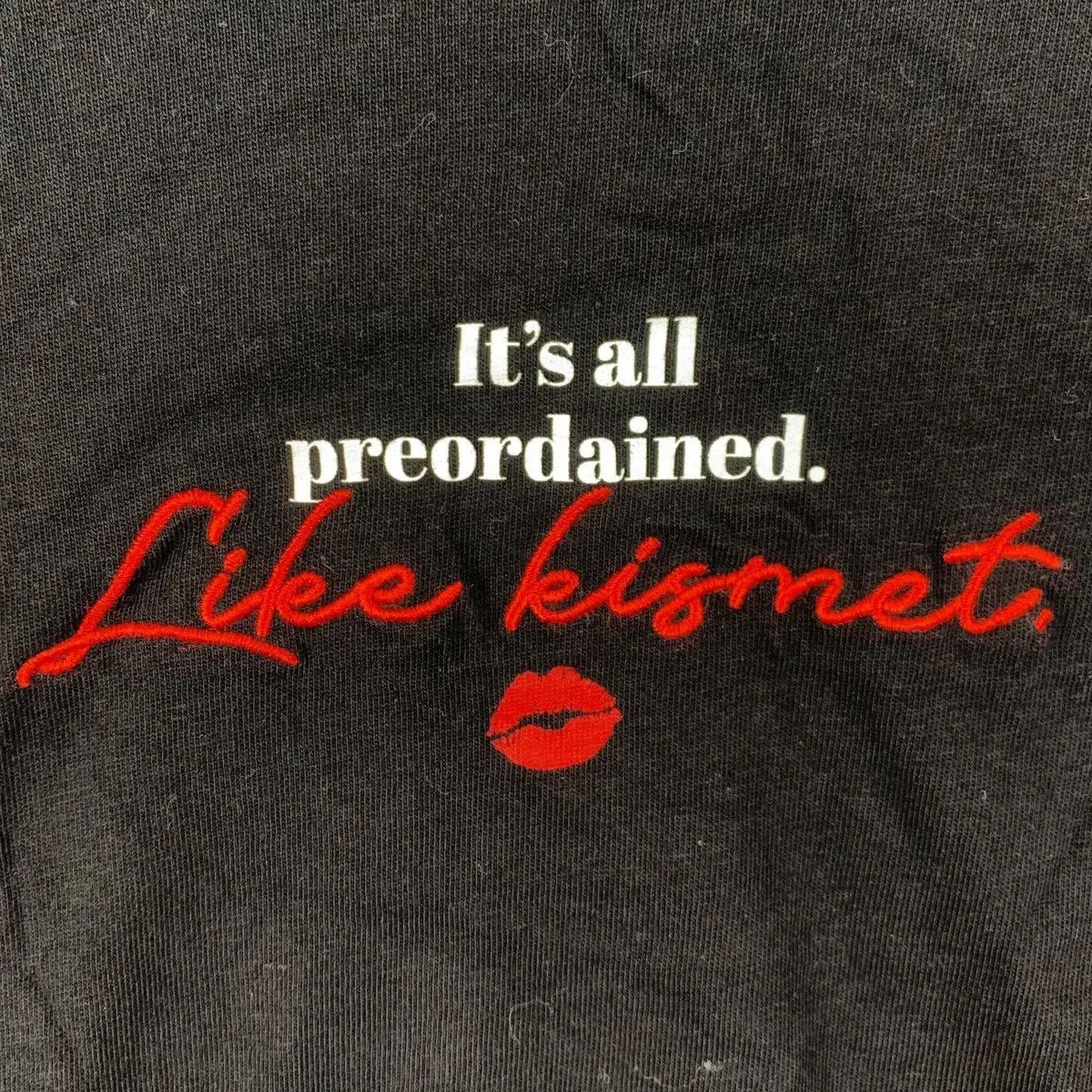 Vintage MARILYN MONROE KISS Like Kismet Preordained Tee Shirt Size US L / EU 52-54 / 3 - 4 Thumbnail