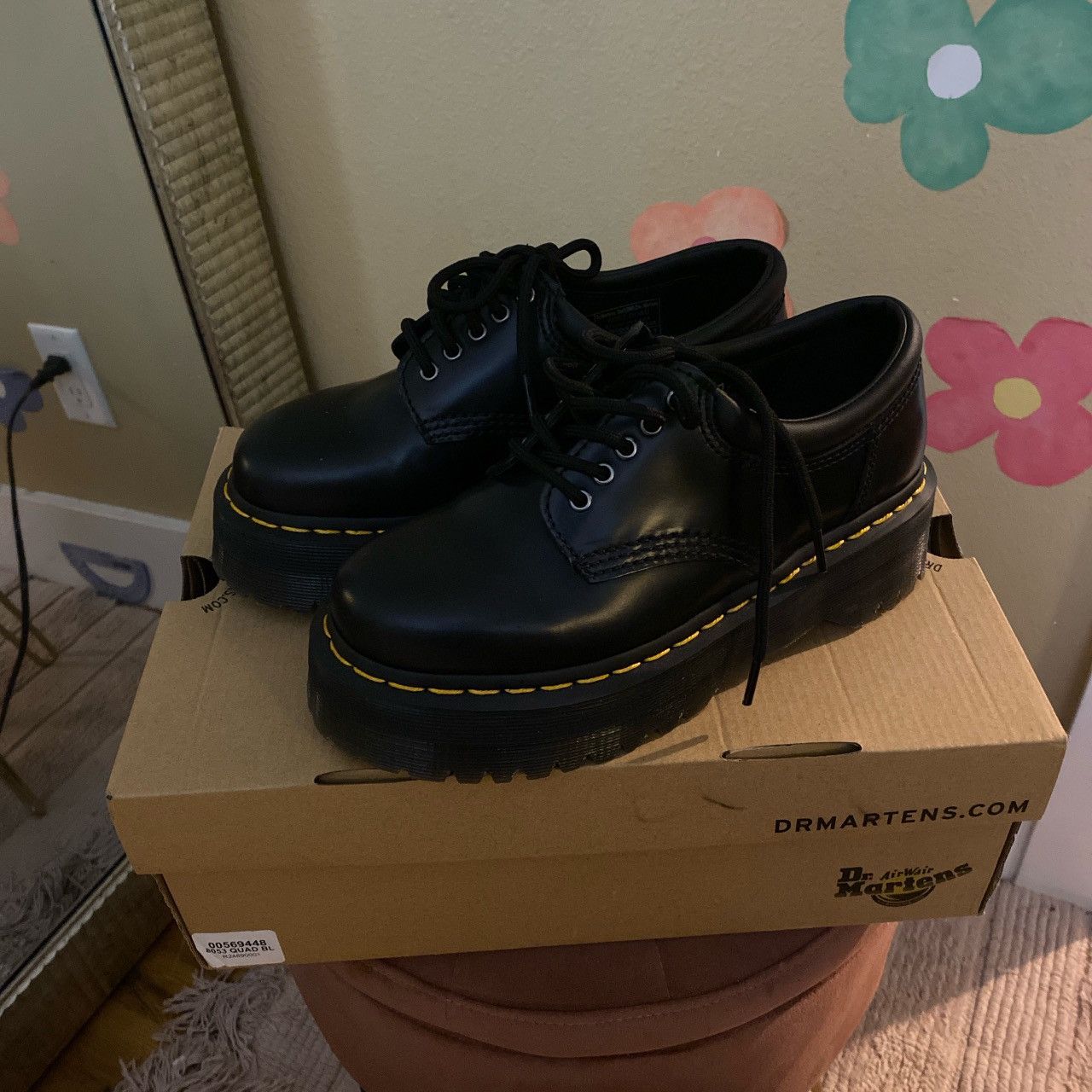 Dr. Marten Oxfords 8053 QUAD BLACK