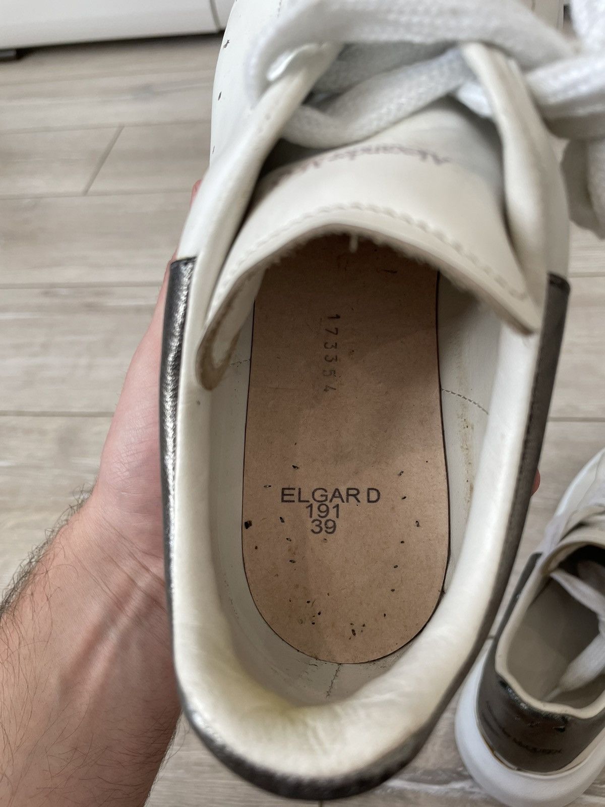 Alexander McQueen Alexander McQueen's Oversized leather sneakers Size US 9 / IT 39 - 11 Thumbnail