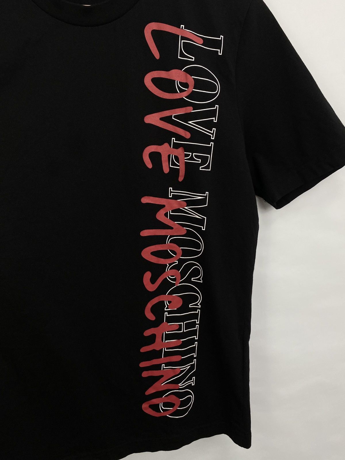 Moschino Love Moschino Big Logo Drill T-Shirt Hype Y2K Rare Retro Size US M / EU 48-50 / 2 - 4 Thumbnail