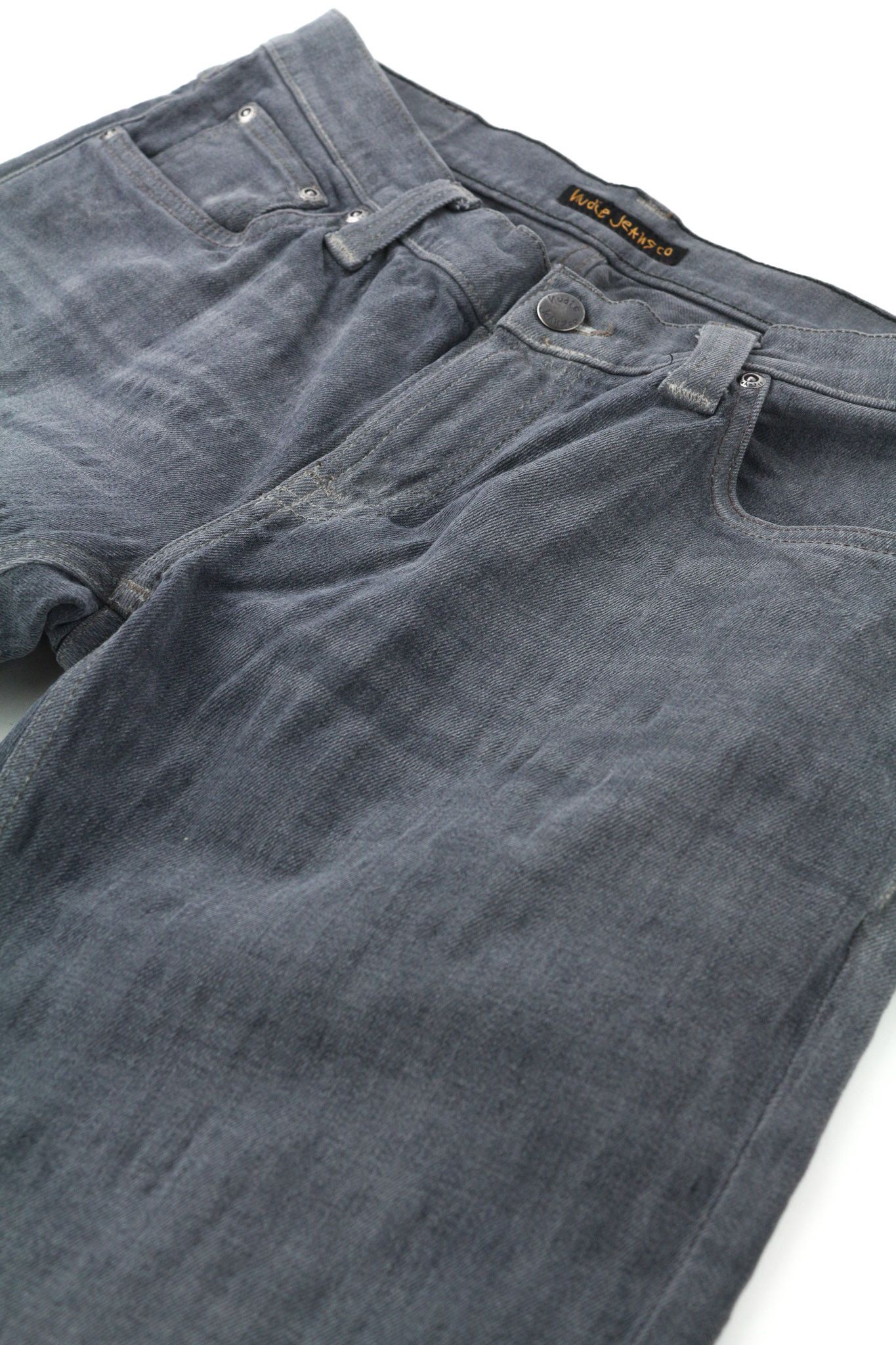 Nudie Jeans TIGHT LONG JOHN W31/L34 Organic Charcoal Jeans 80712 Size US 31 - 8 Thumbnail
