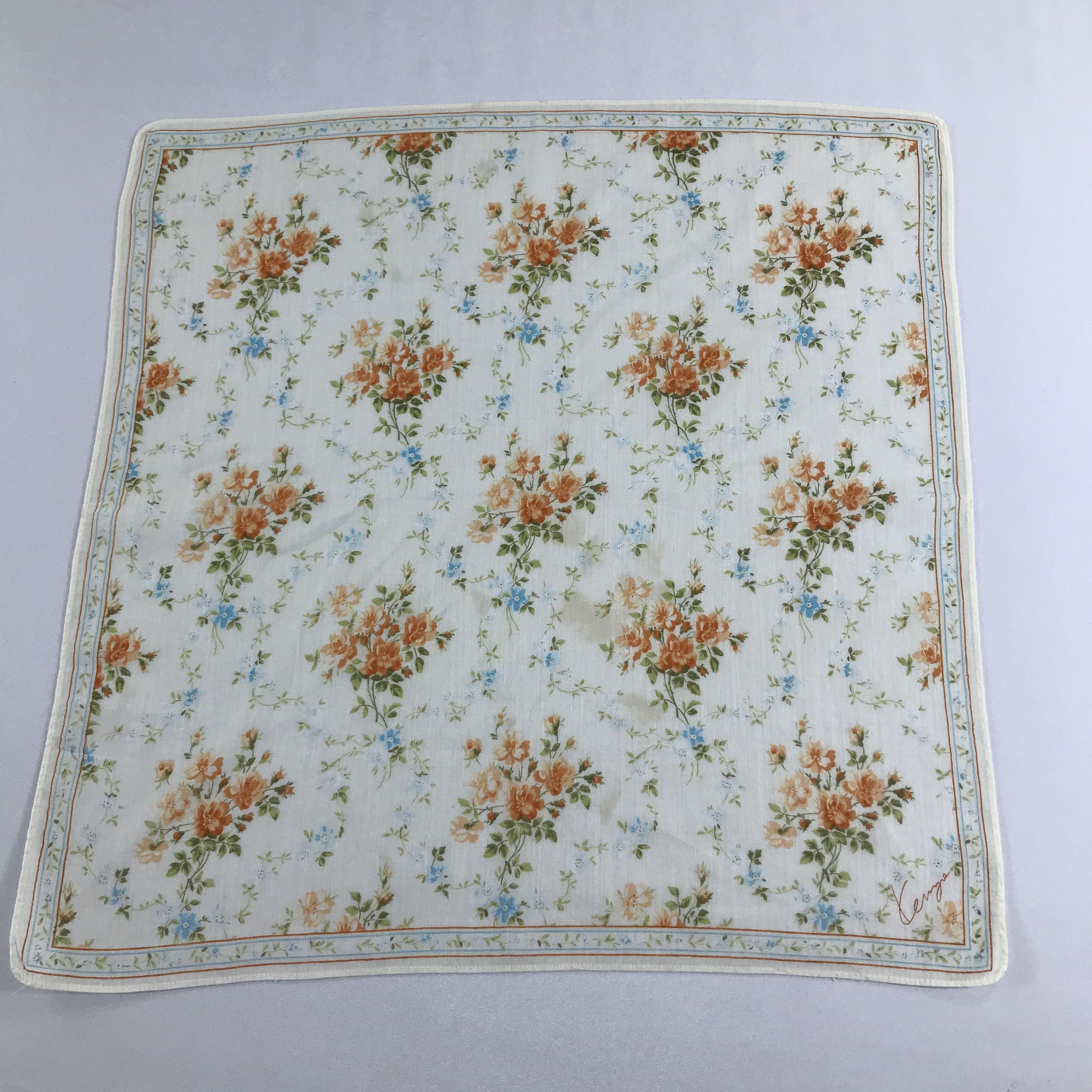 Kenzo Kenzo Handkerchief Neckerchief Bandana H1138 Size ONE SIZE - 2 Thumbnail