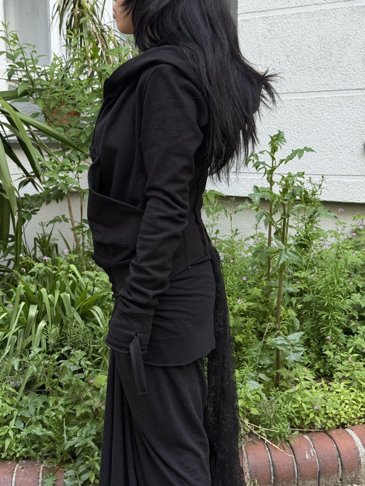 Barbara I Gongini Barbara gongini deconstructed hooded back zip hoodie Size XS / US 0-2 / IT 36-38 - 7 Thumbnail