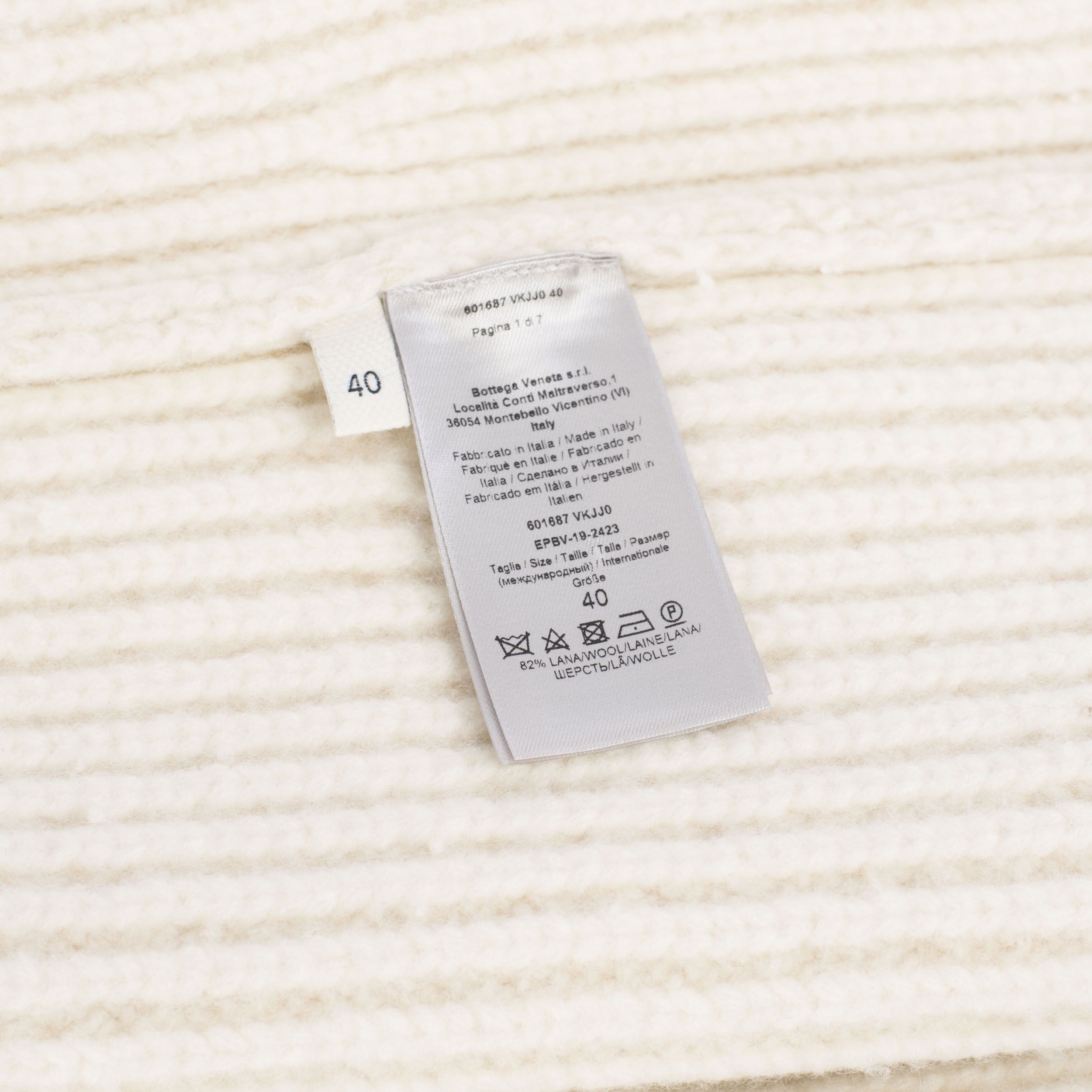 Bottega Veneta Oversized Cardigan in Thick Felted Ribbed Knit Cashmere Size XS / US 0-2 / IT 36-38 - 11 Thumbnail