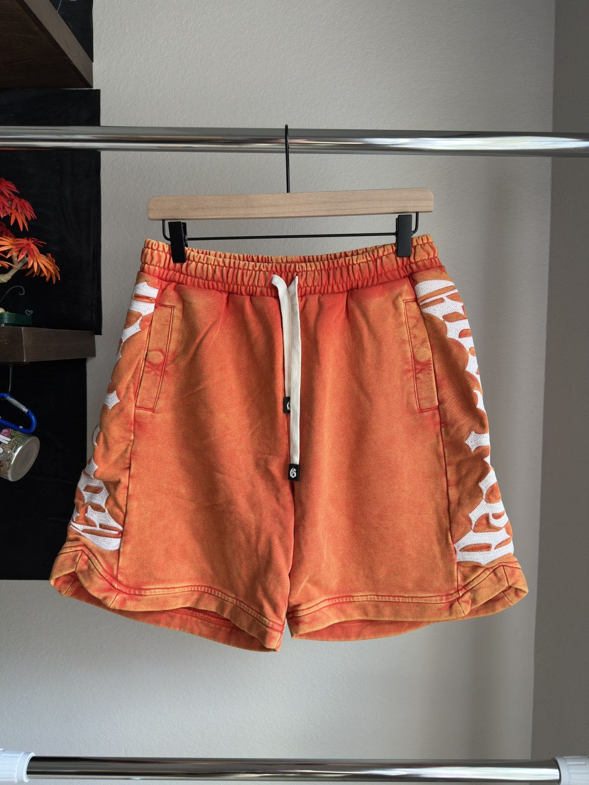 Godspeed Courtside Logo Shorts Orange Size US 32 / EU 48 - 1 Thumbnail