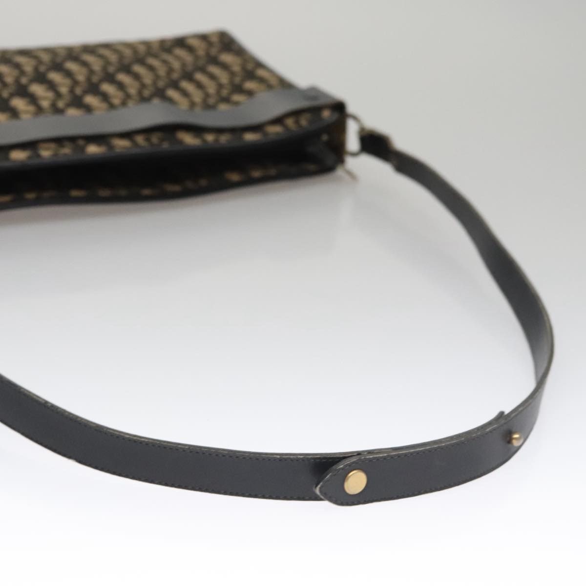 Dior DIOR Trotter Canvas Shoulder Bag Navy Size ONE SIZE - 7 Thumbnail