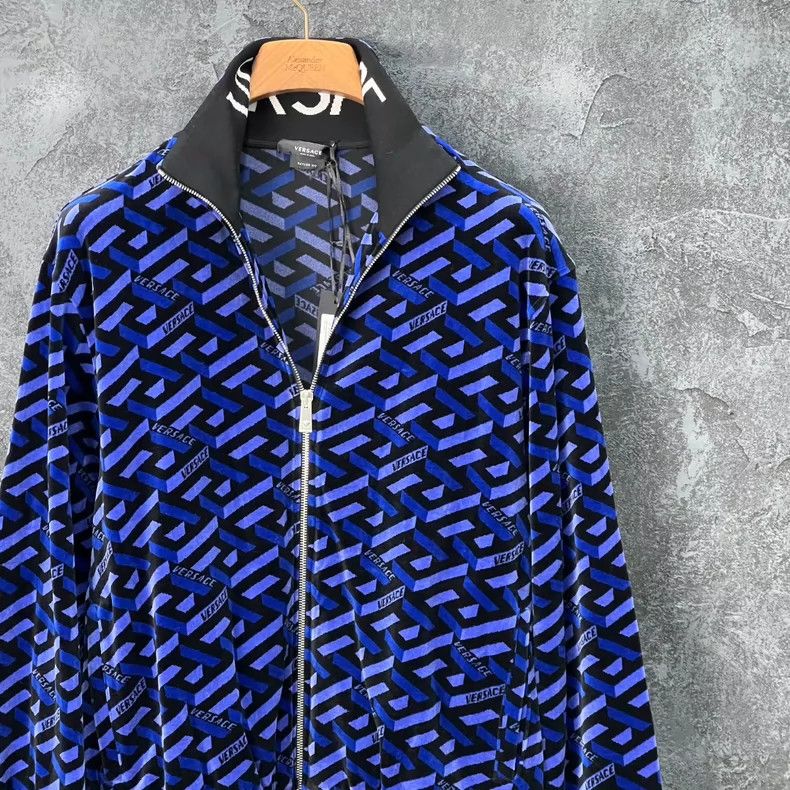 Versace Versace Maze series cotton jacket Size US M / EU 48-50 / 2 - 3 Thumbnail