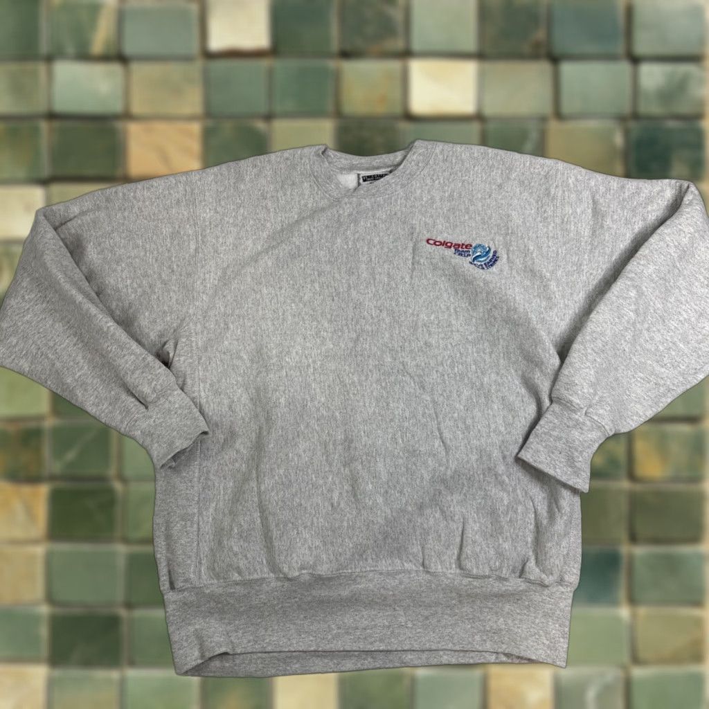 Lee VINTAGE Lee Pullover Crewneck Colgate Racing Team XL Gray Mens Sweatshirt/Xl/Gray Size US XL / EU 56 / 4 - 1 Thumbnail