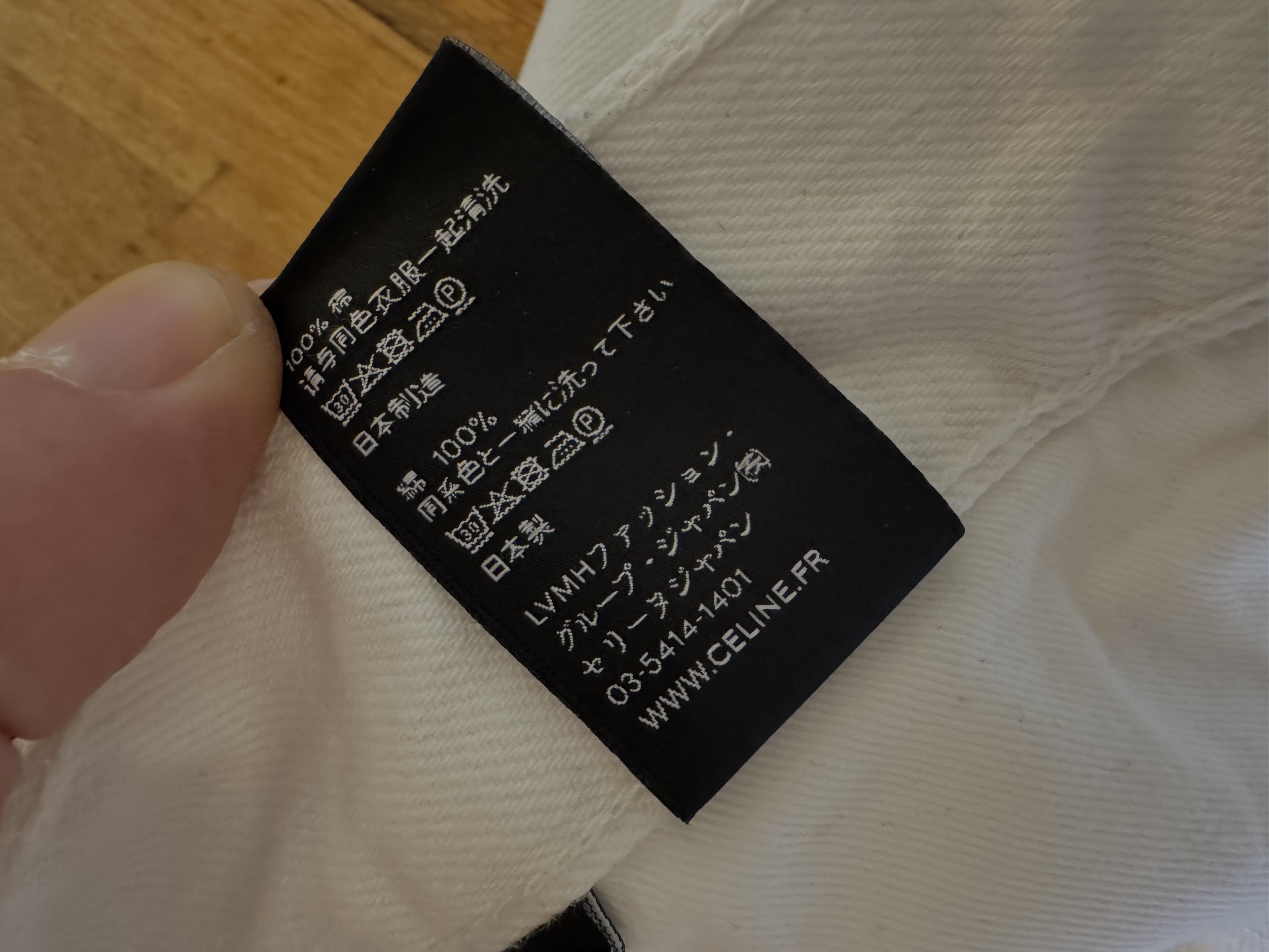 Celine CELINE Straight-Leg Jeans Size US 32 / EU 48 - 11 Thumbnail