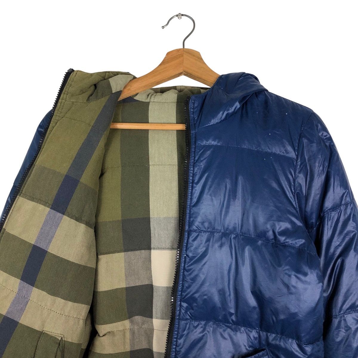 Burberry 🔥Vintage Reversible Puffer Down Jacket Burberry Children Size US M / EU 48-50 / 2 - 14 Thumbnail