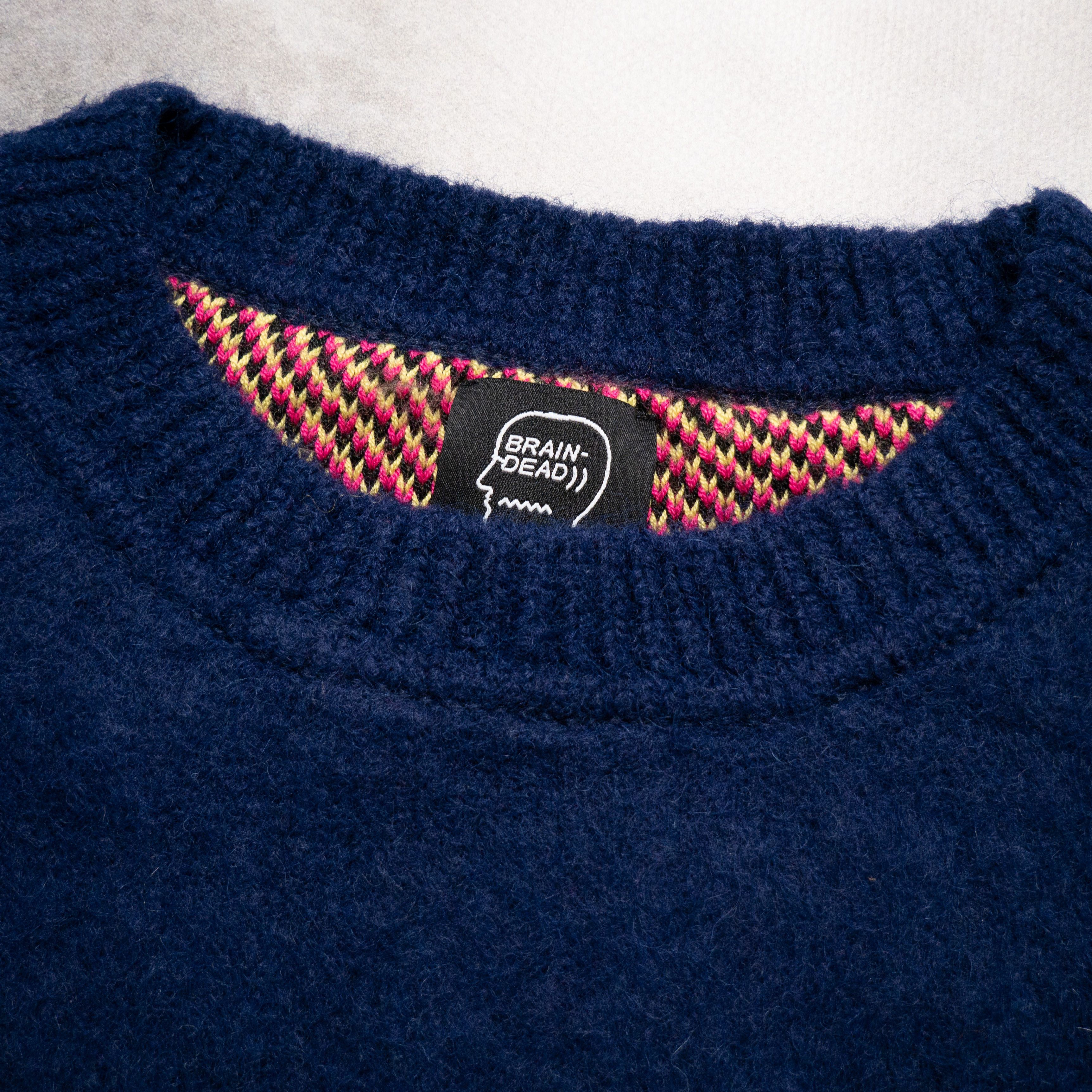 Brain Dead Brain Dead Mohair Sweater Alpaca NWOT L Size US L / EU 52-54 / 3 - 8 Thumbnail