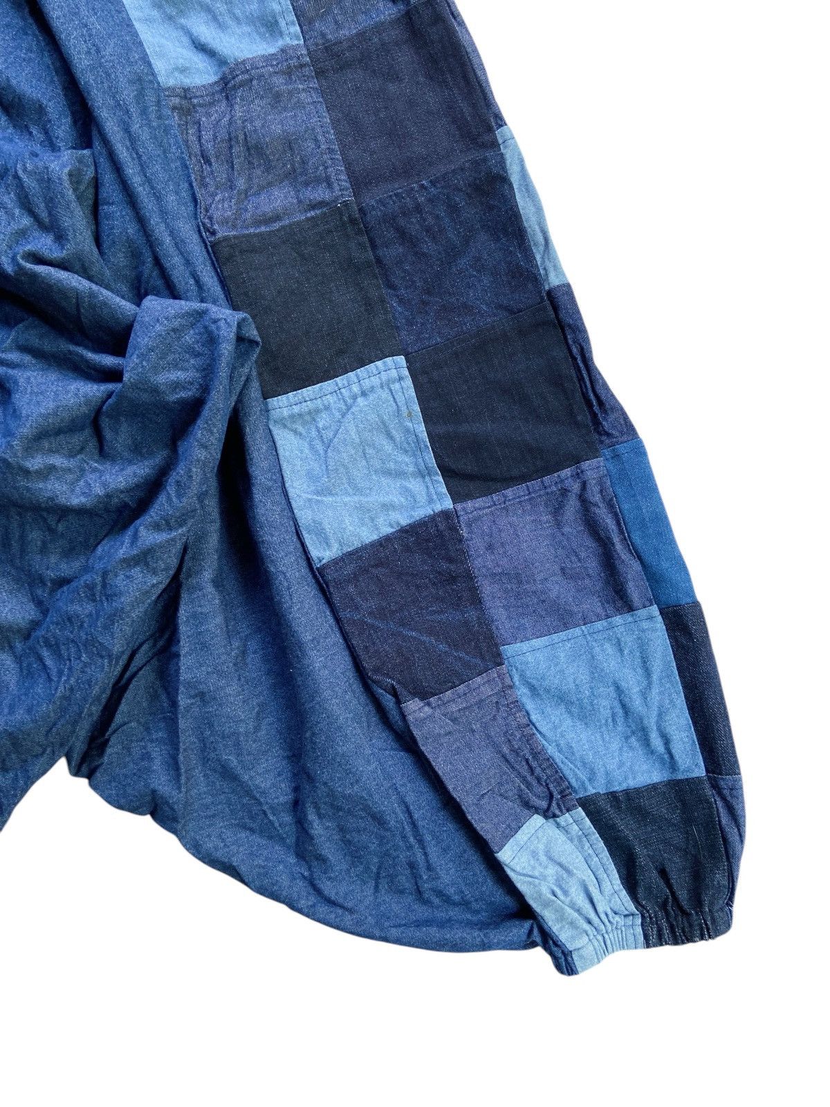 Japanese Brand JAPANESE SAMURAI PATCHWORK PANTS STYLE Size US 27 - 5 Thumbnail