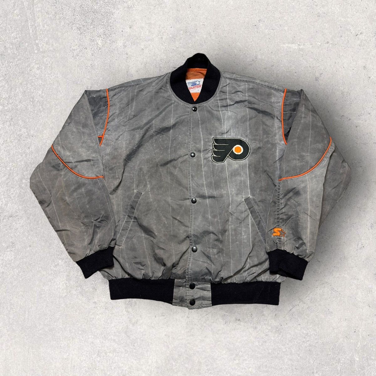 NHL × Starter × Vintage Vintage Philadelphia Flyers jacket Size US XL / EU 56 / 4 - 1 Thumbnail