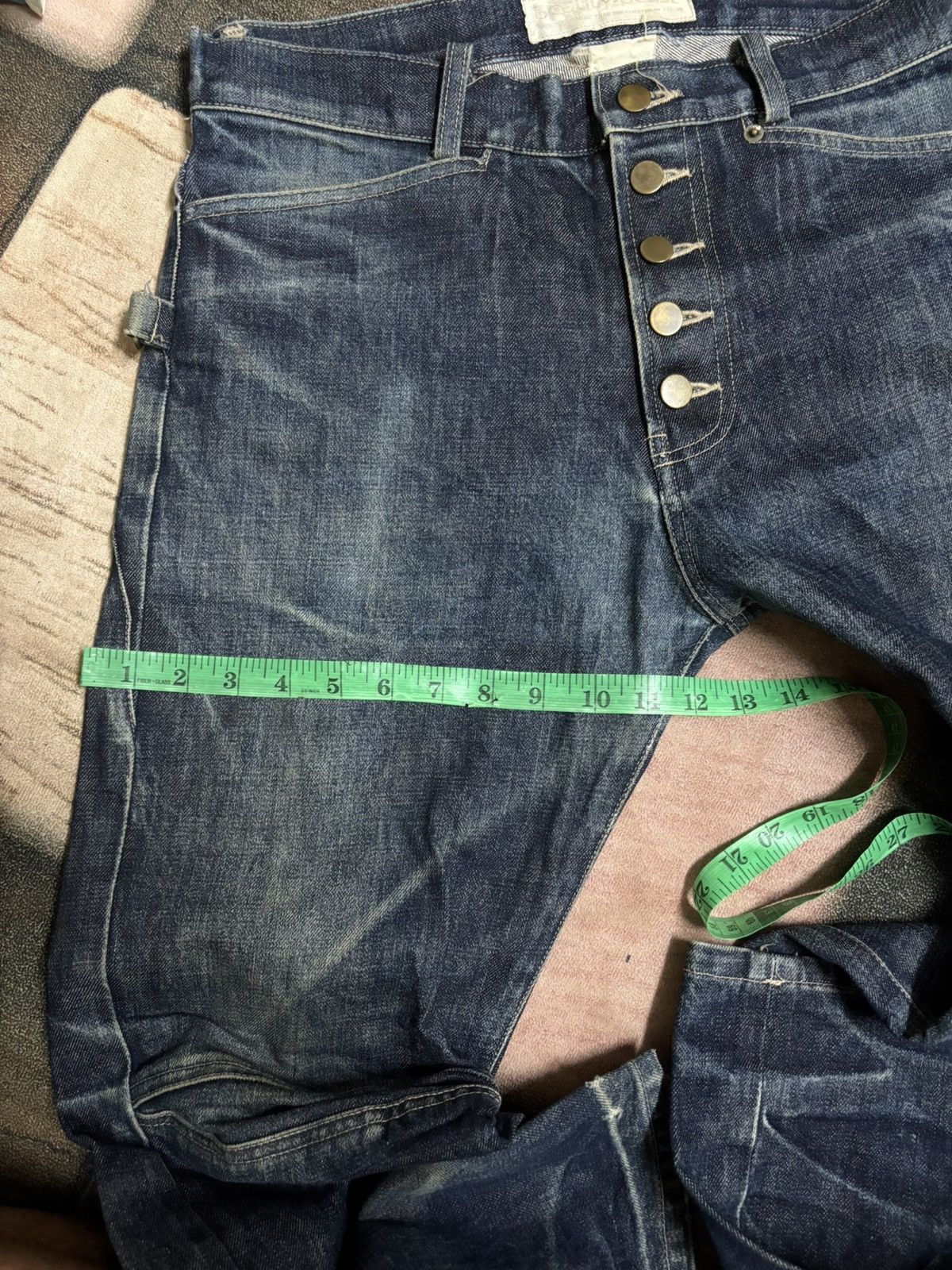 Beauty Beast × Designer × Japanese Brand 00s beauty beast multipocket denim rider style design Size US 33 - 15 Thumbnail