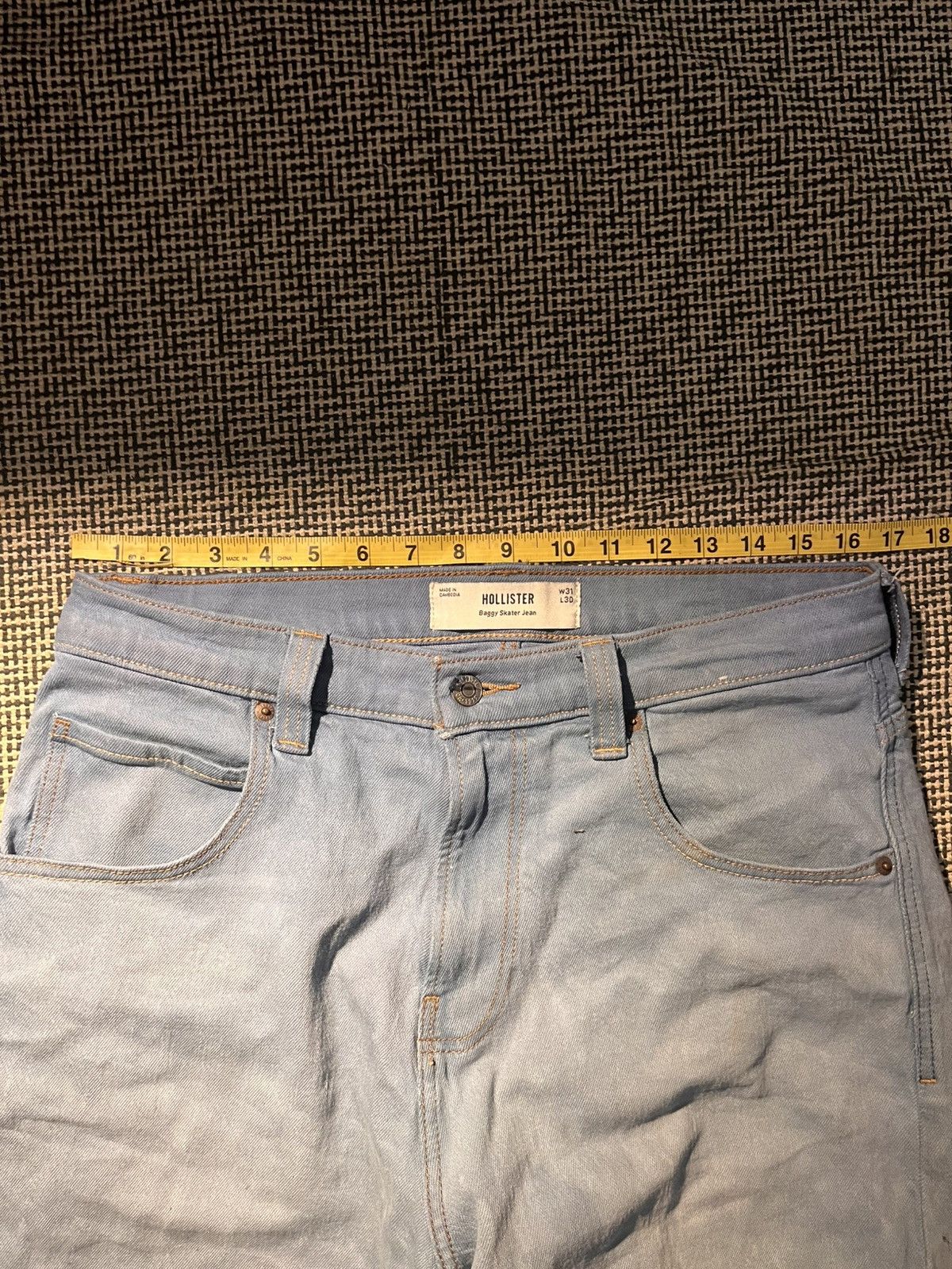 Hollister Hollister dyed/ sewed jeans Size US 31 - 5 Thumbnail